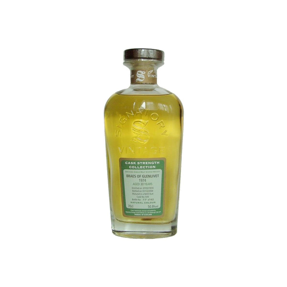 Signatory Vintage Cask Strength Collection 1974 30 Years Single Malt Whisky