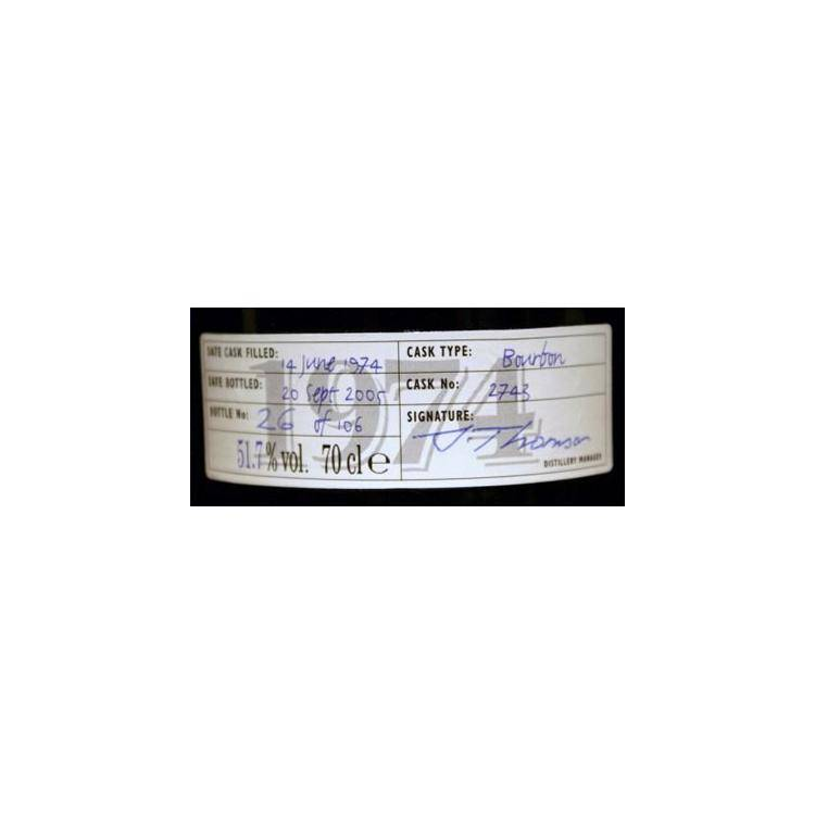 Ardbeg 1974 31 Years Single Malt Whisky 2