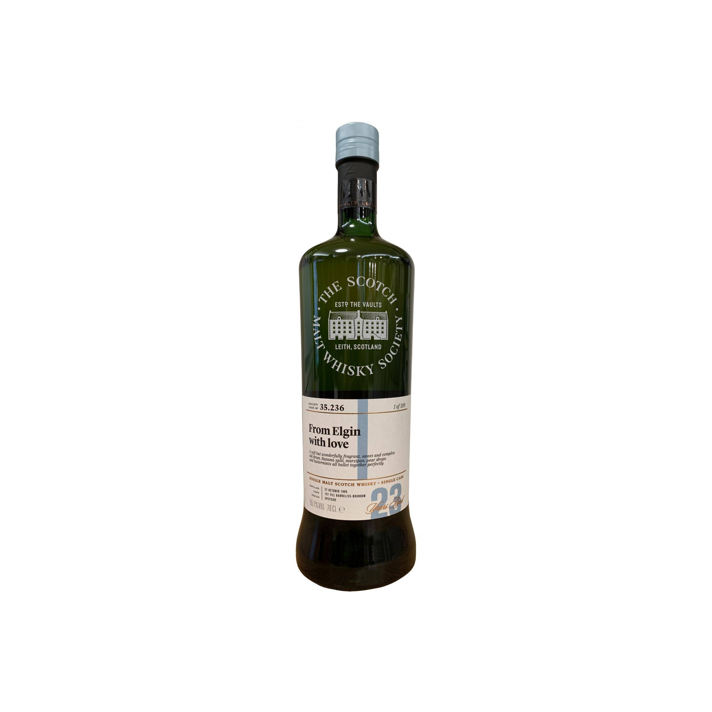 The Scotch Malt Whisky Society 1995 23 Years Single Malt Whisky
