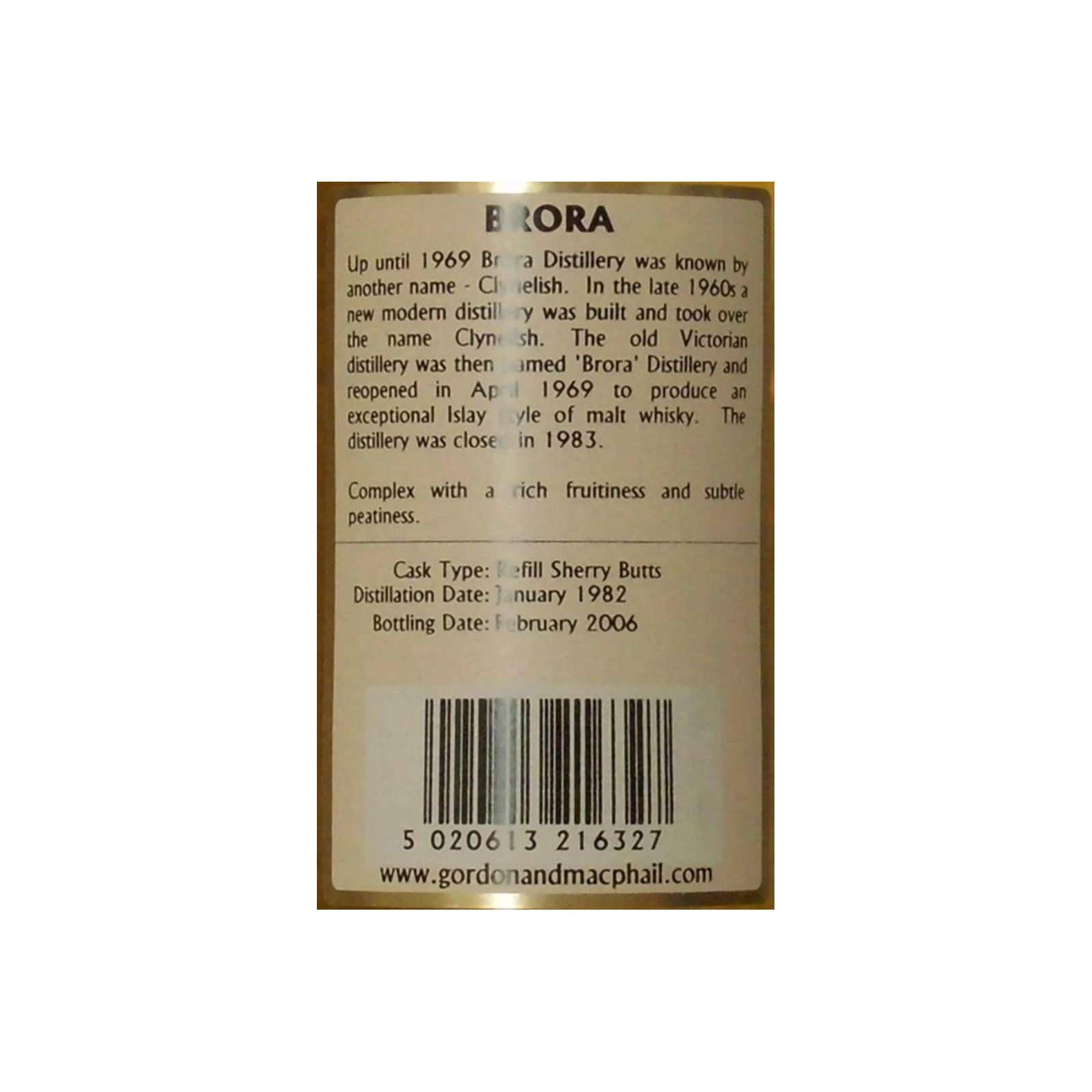 Brora Connoisseurs Choice 1982 24 Years Single Malt Whisky 2