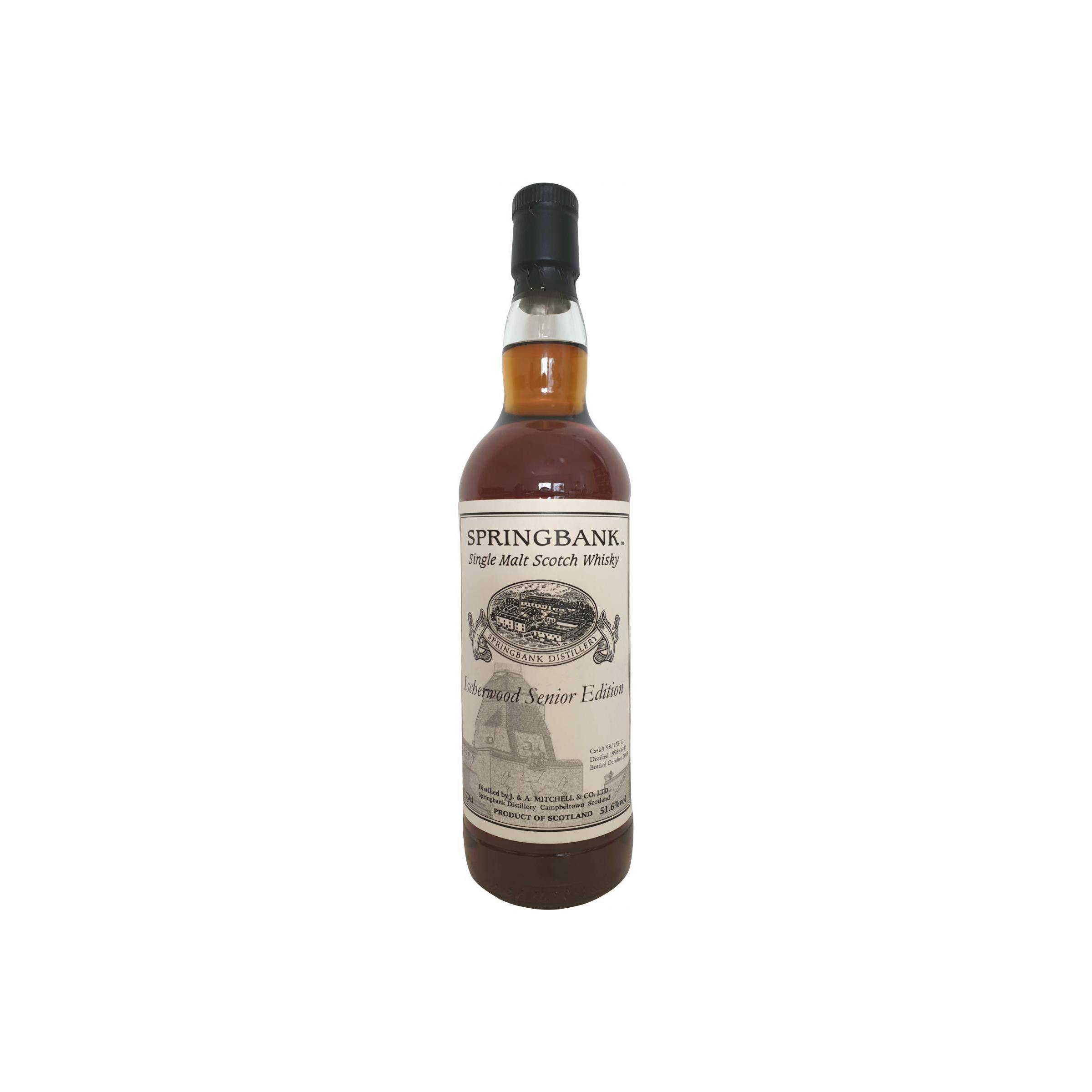Springbank Private Bottling 1998 20 Years Single Malt Whisky