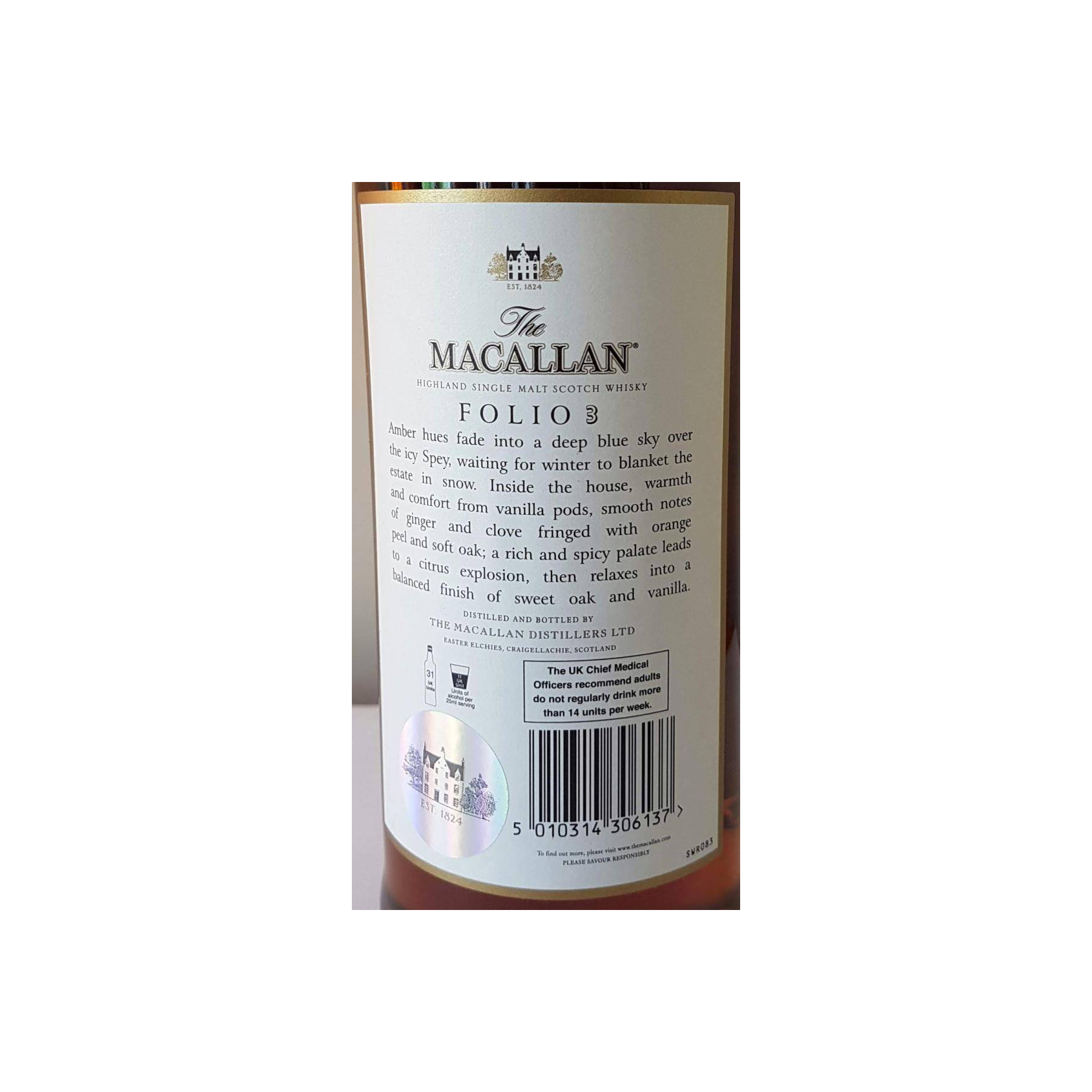 The Macallan Single Malt Whisky 3