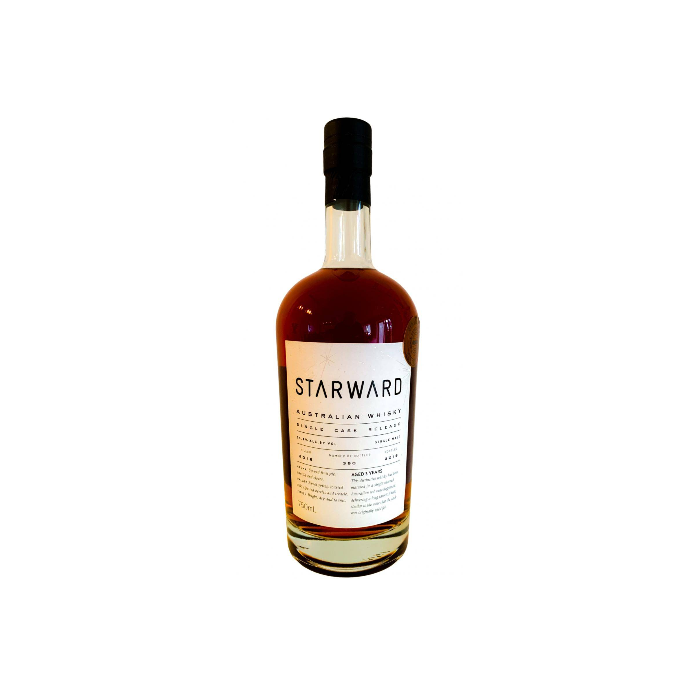 Starward Single Cask 2016 3 Years Single Malt Whisky