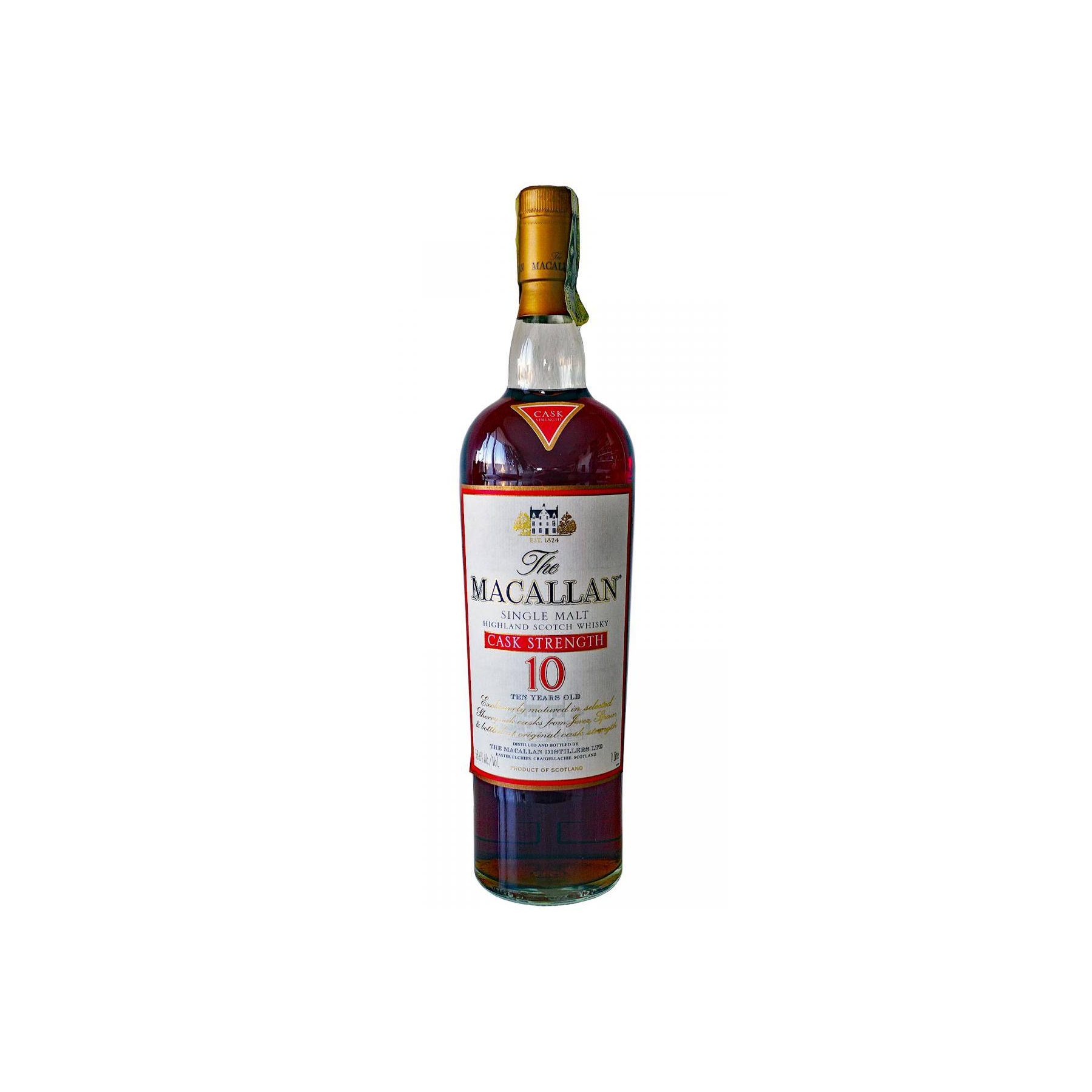 The Macallan Cask Strength Collection 10 Years Single Malt Whisky