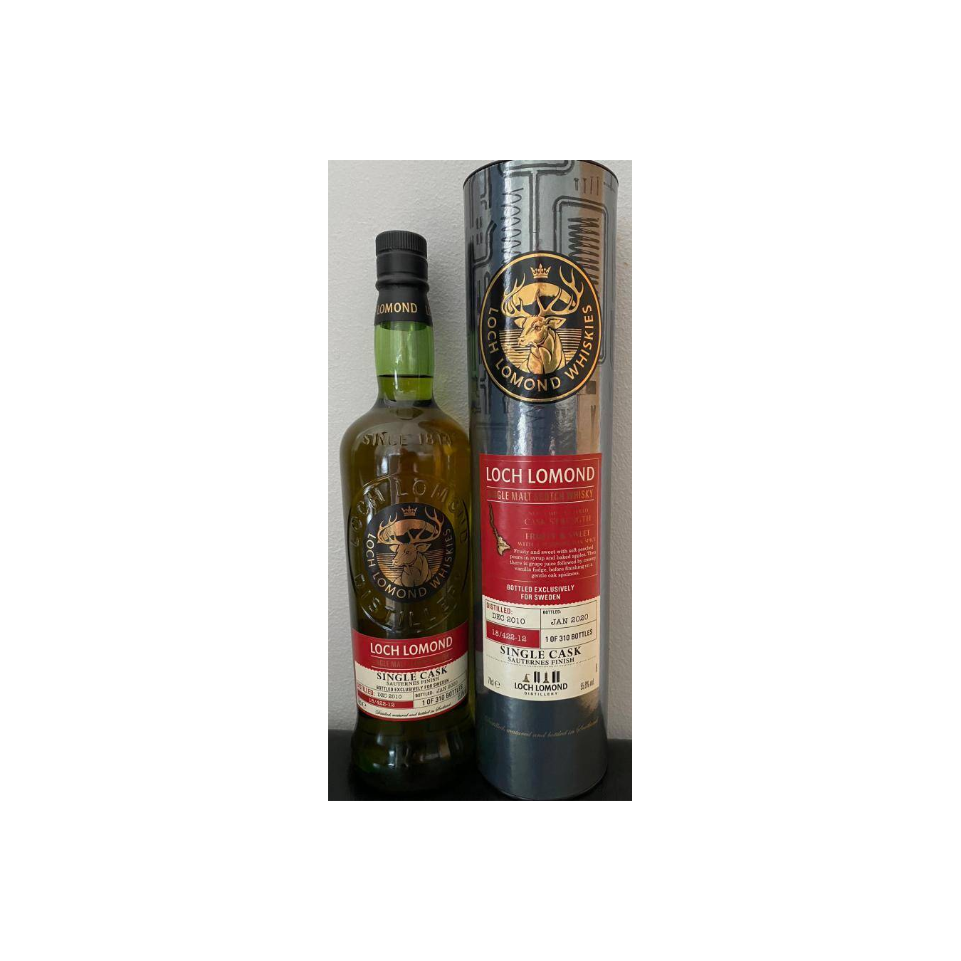 Loch Lomond Single Cask 2010 9 Years Single Malt Whisky 3