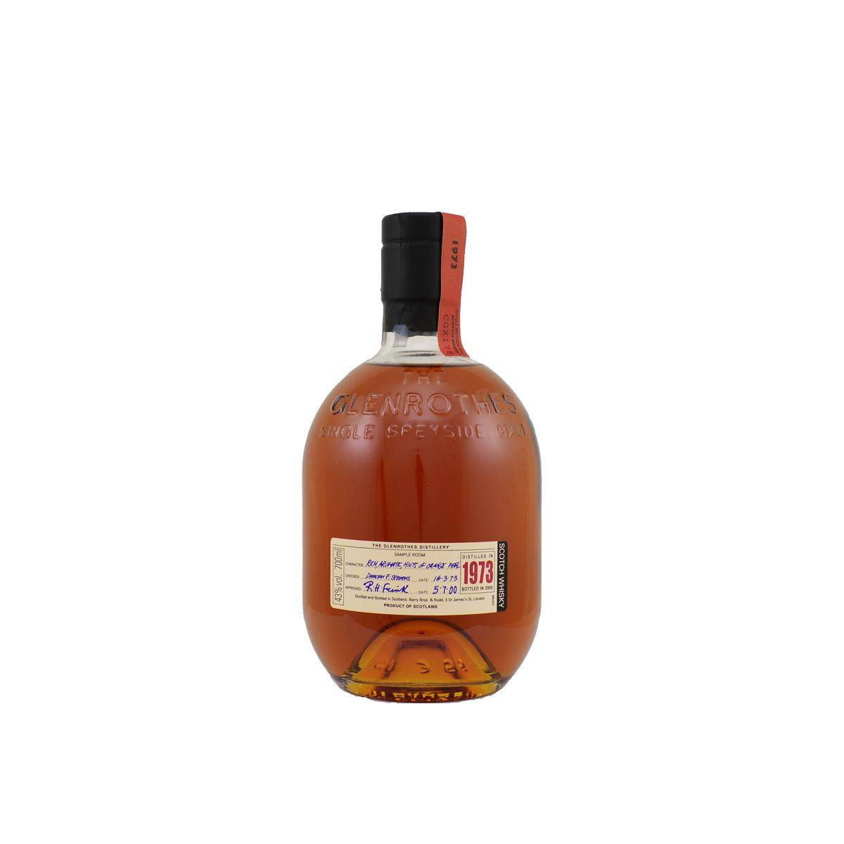The Glenrothes 1973 27 Years Single Malt Whisky