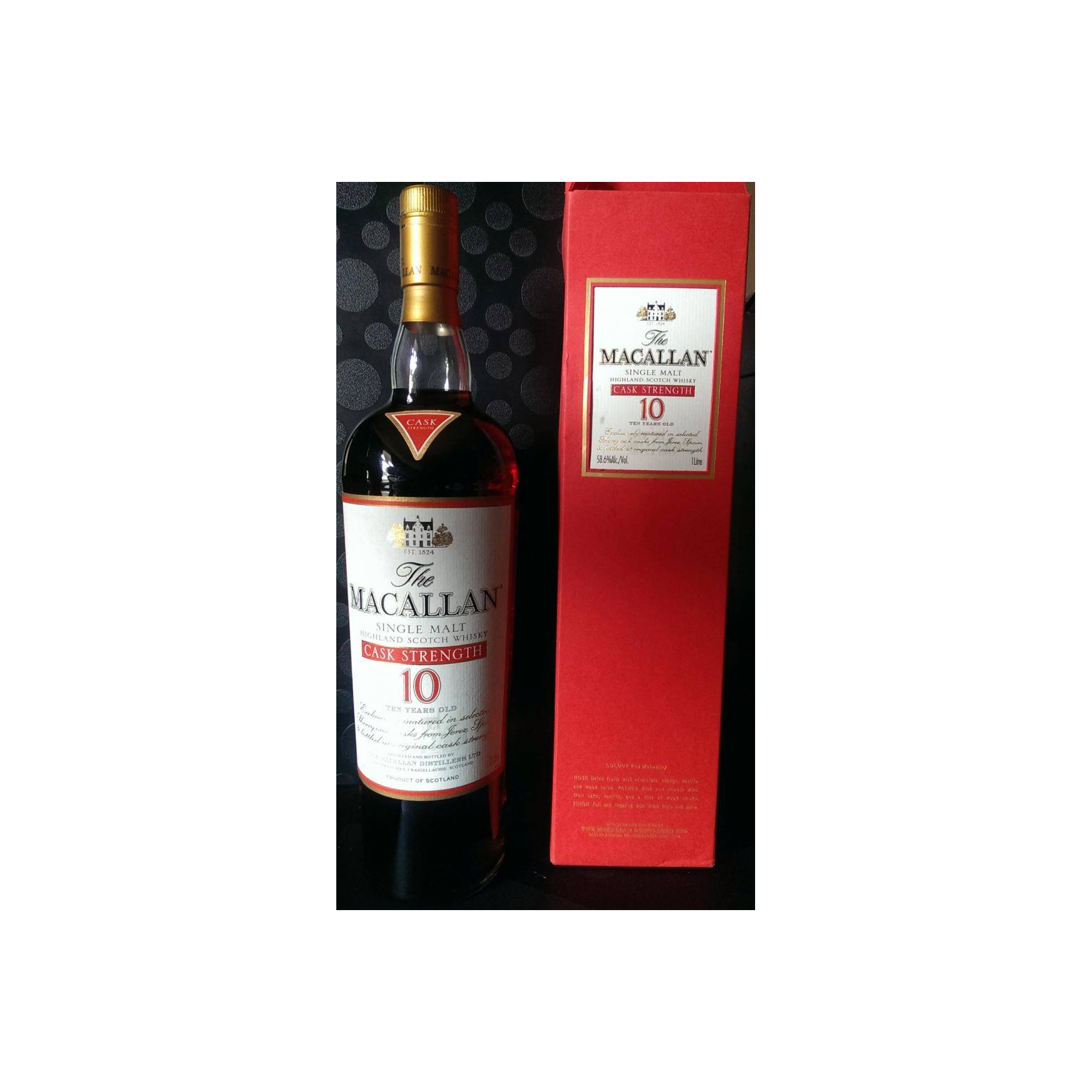 The Macallan Cask Strength Collection 10 Years Single Malt Whisky 2