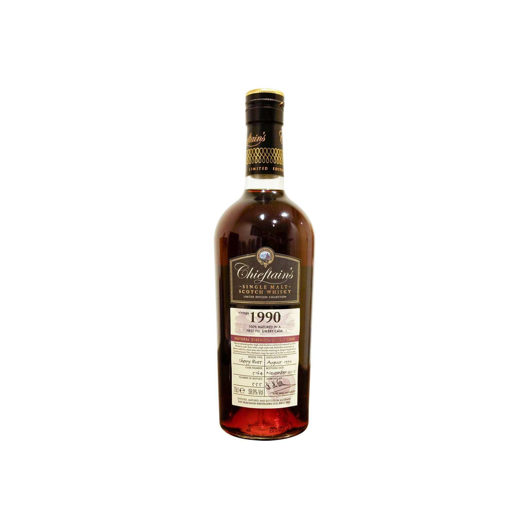Ian Macleod 1990 22 Years Single Malt Whisky