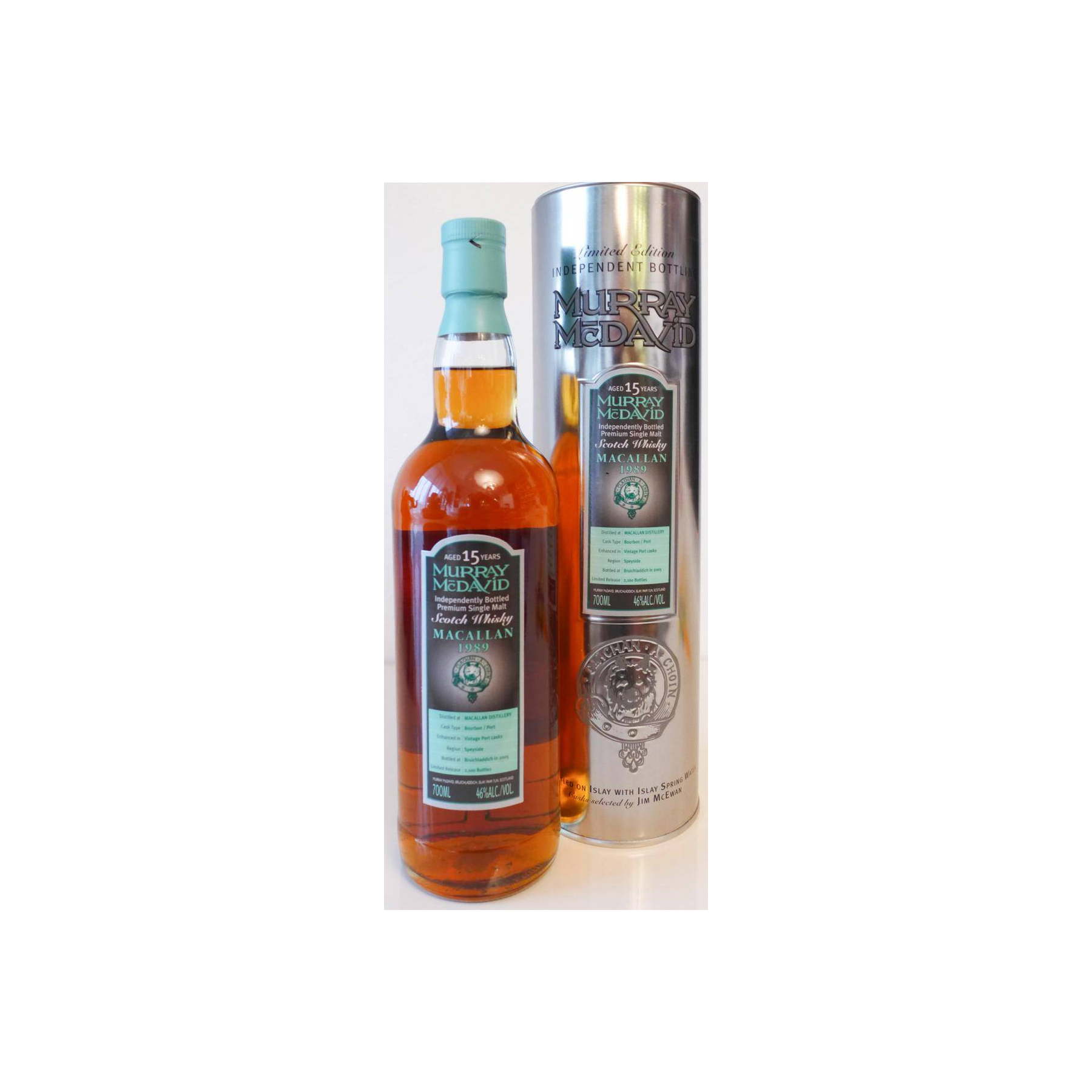 The Macallan 1989 15 Years Single Malt Whisky 3