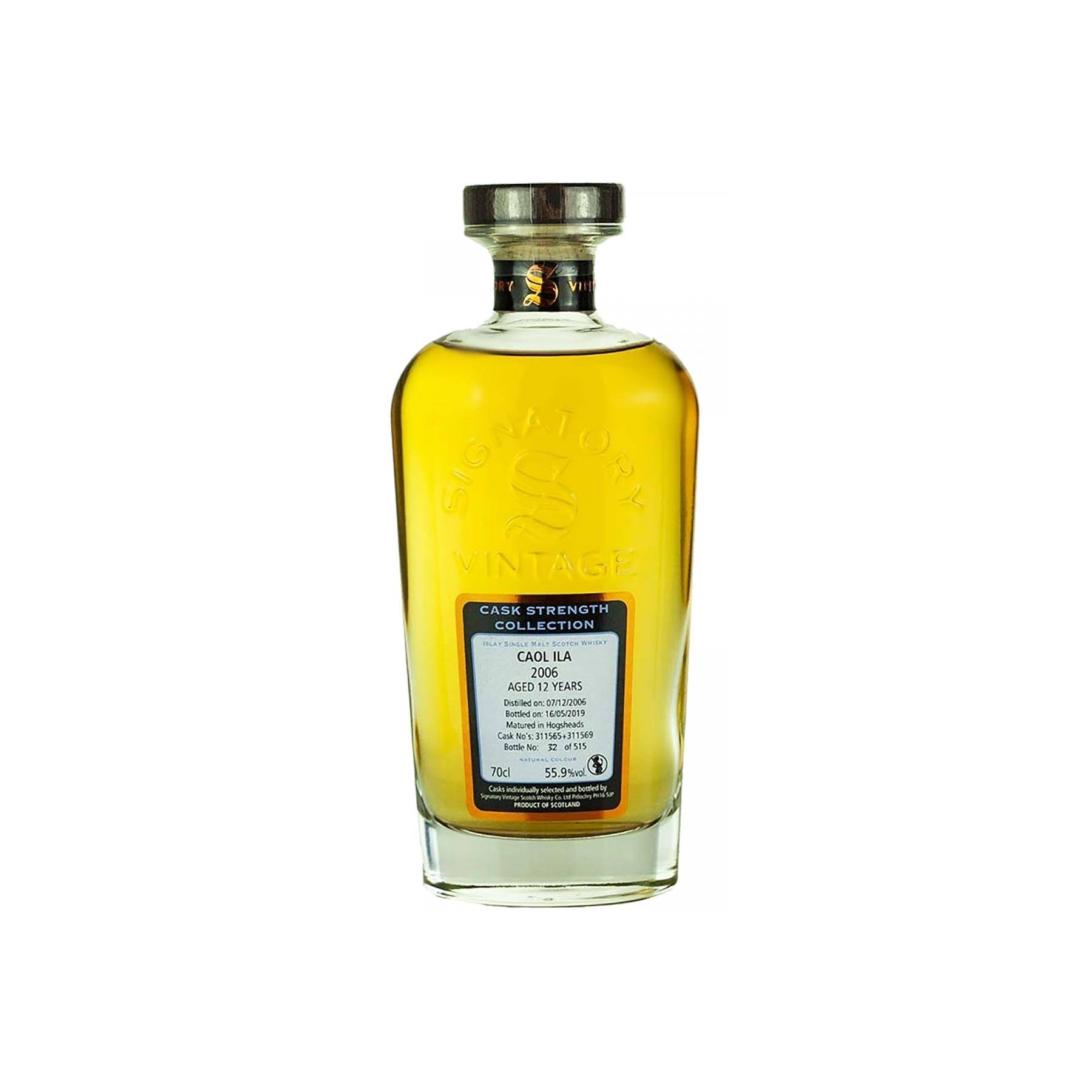 Caol Ila Cask Strength Collection 2006 12 Years Single Malt Whisky
