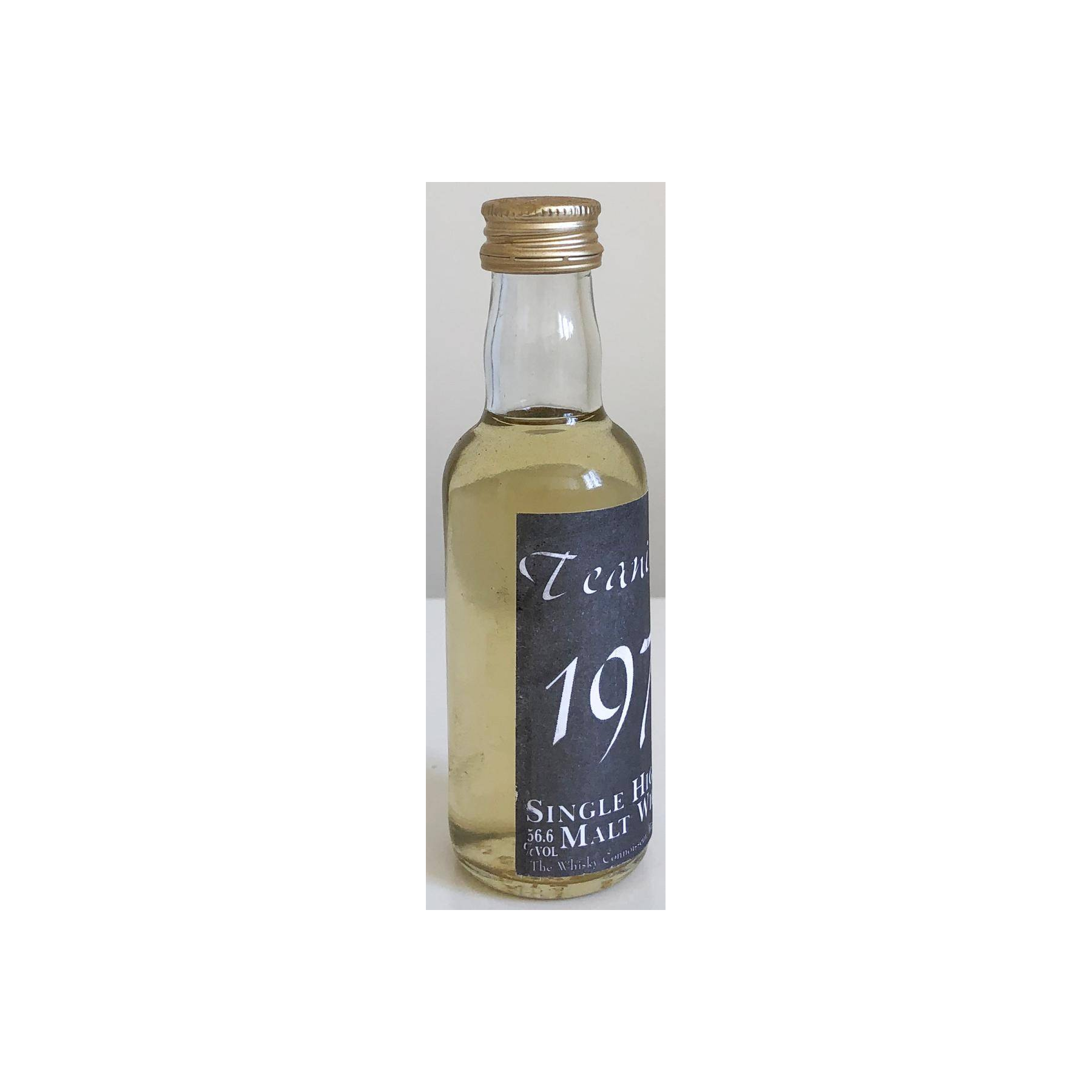 Teaninich Miniature 1973 Single Malt Whisky 3
