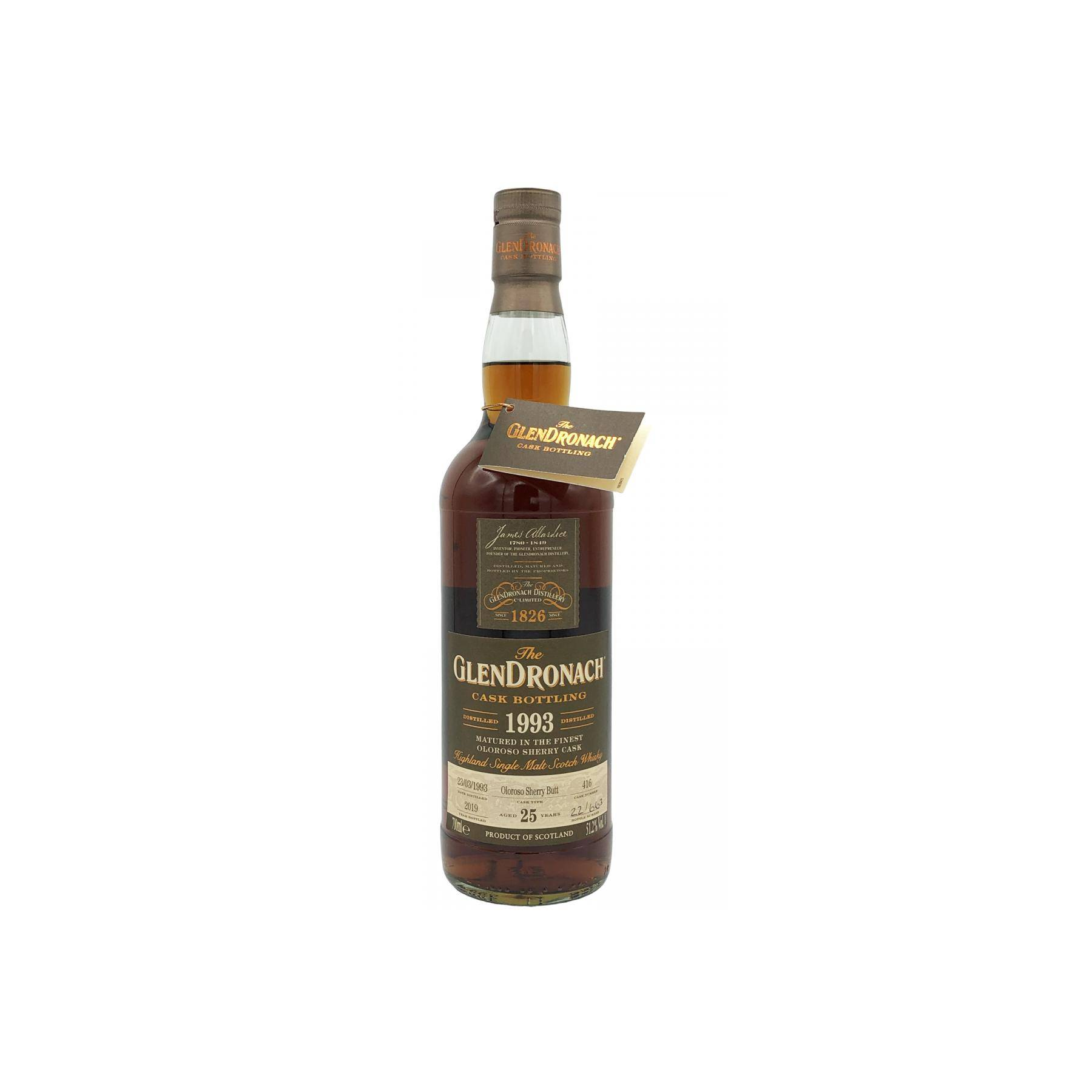 GlenDronach 1993 25 Years Single Malt Whisky