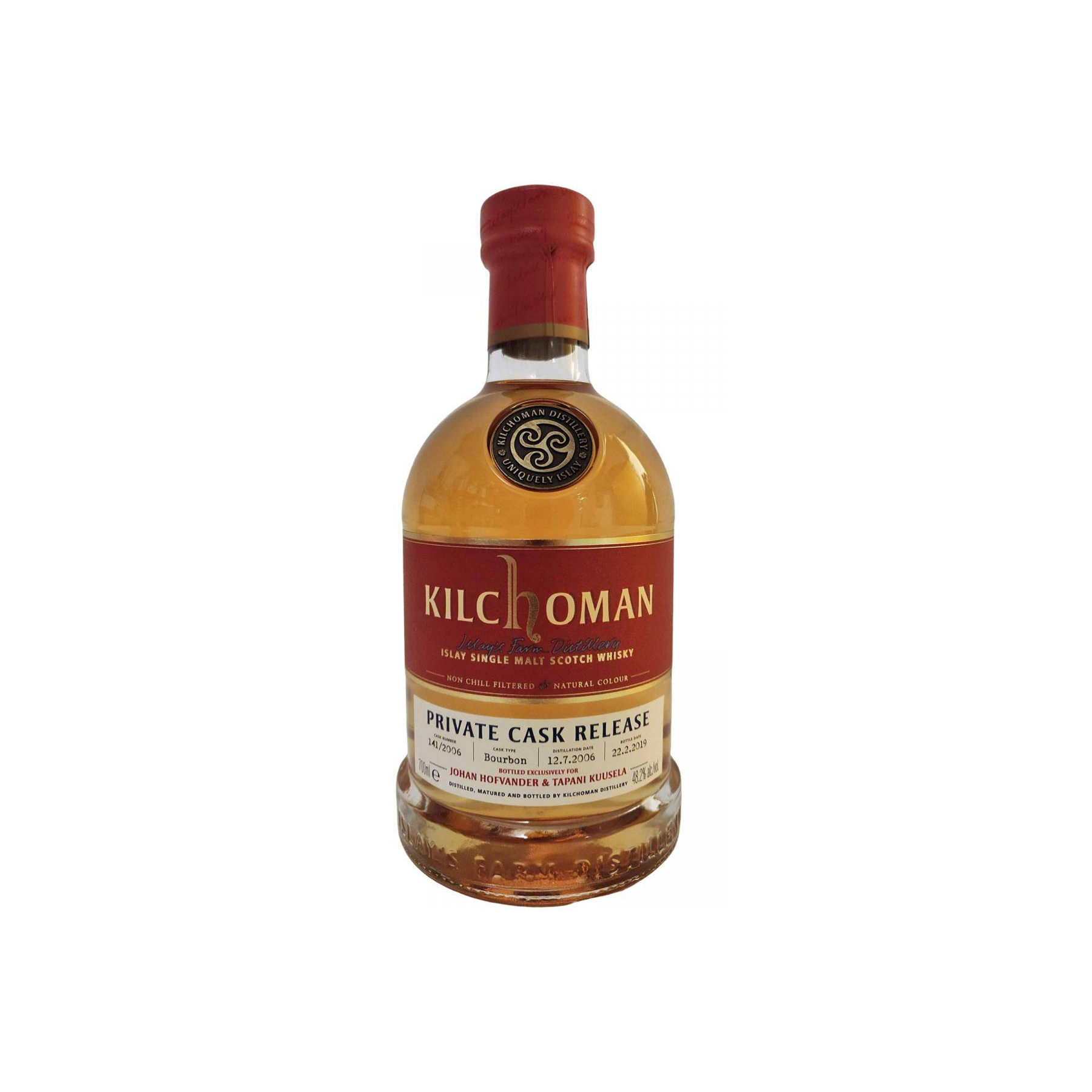 Kilchoman 2006 12 Years Single Malt Whisky