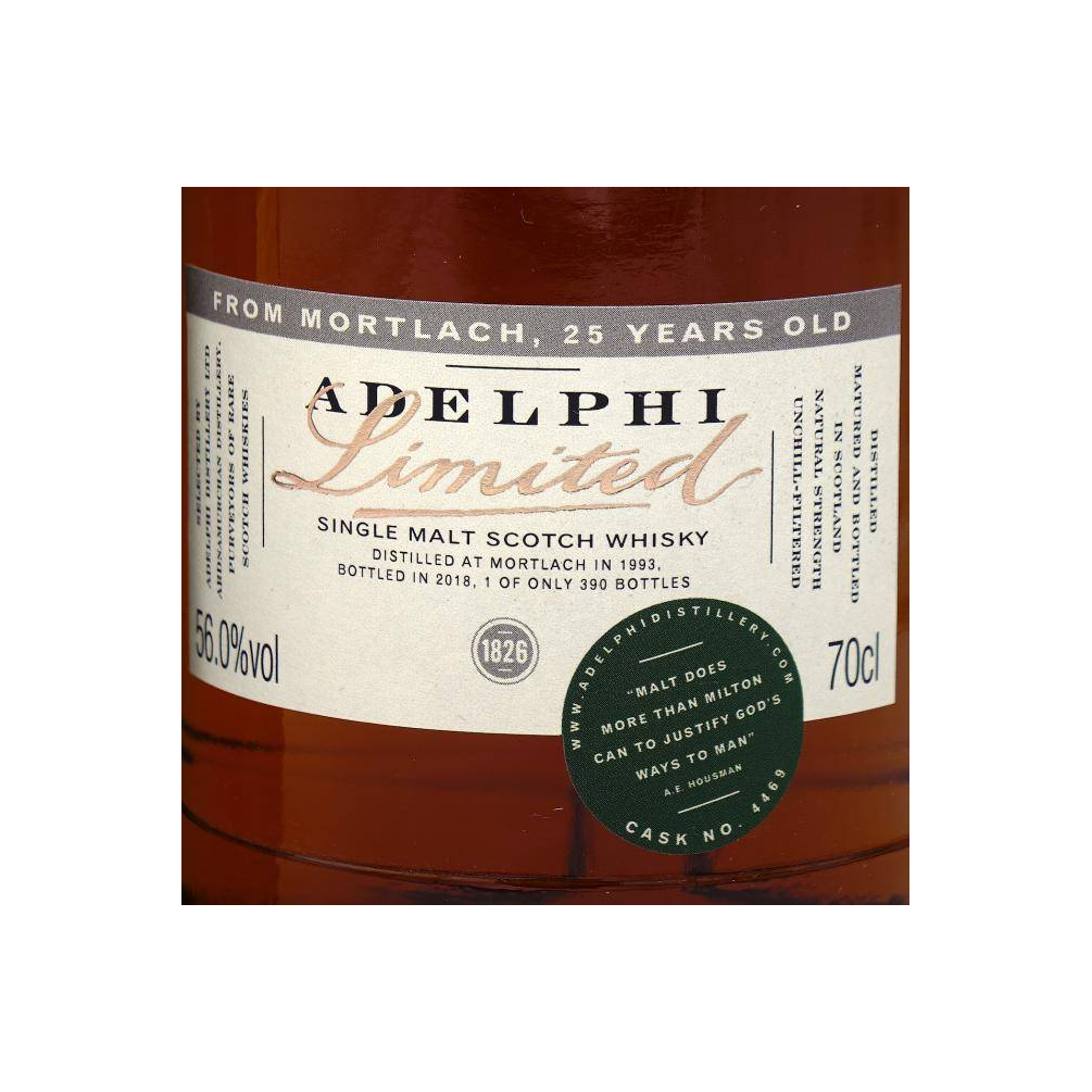 Mortlach 1993 25 Years Single Malt Whisky 3