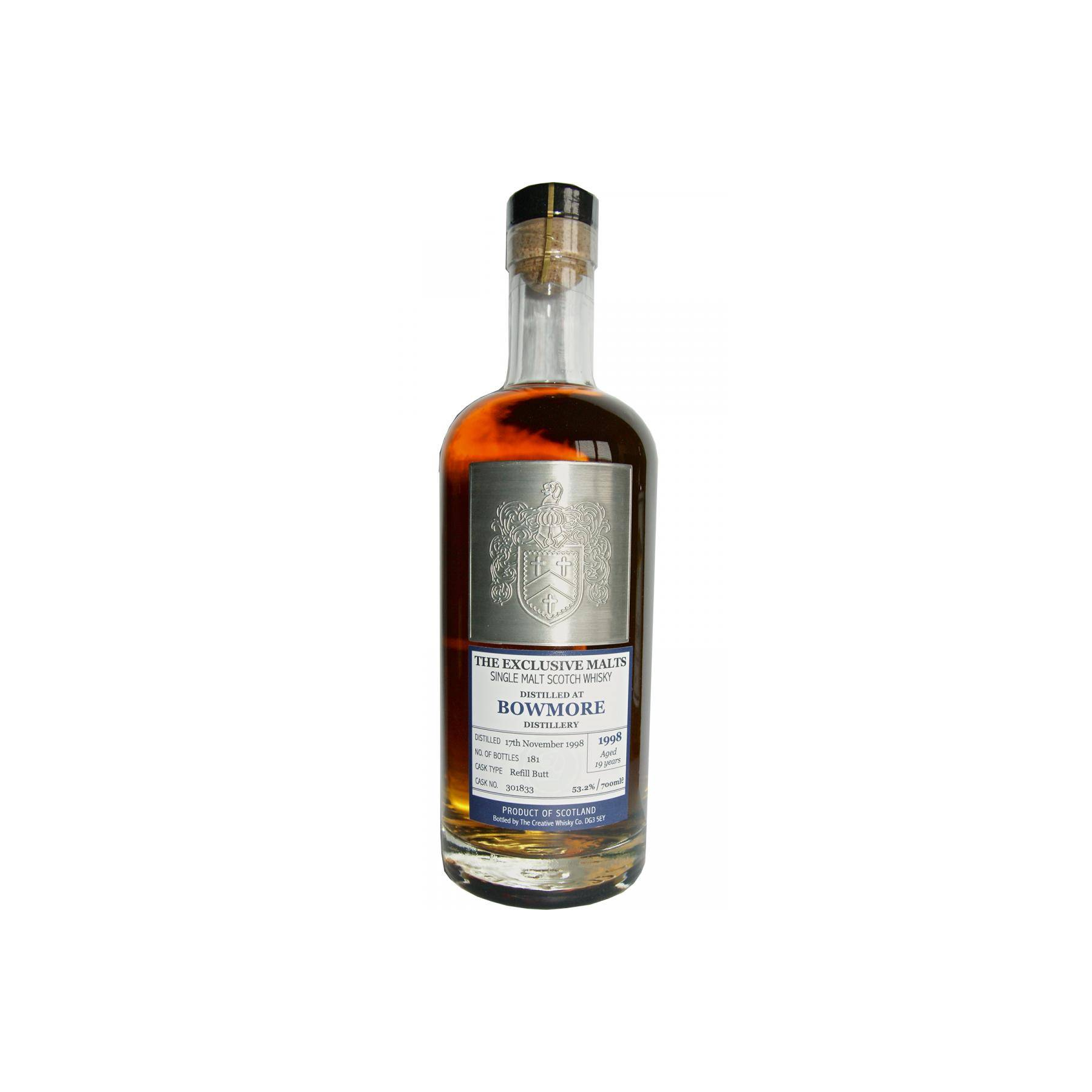 Bowmore 1998 19 Years Single Malt Whisky