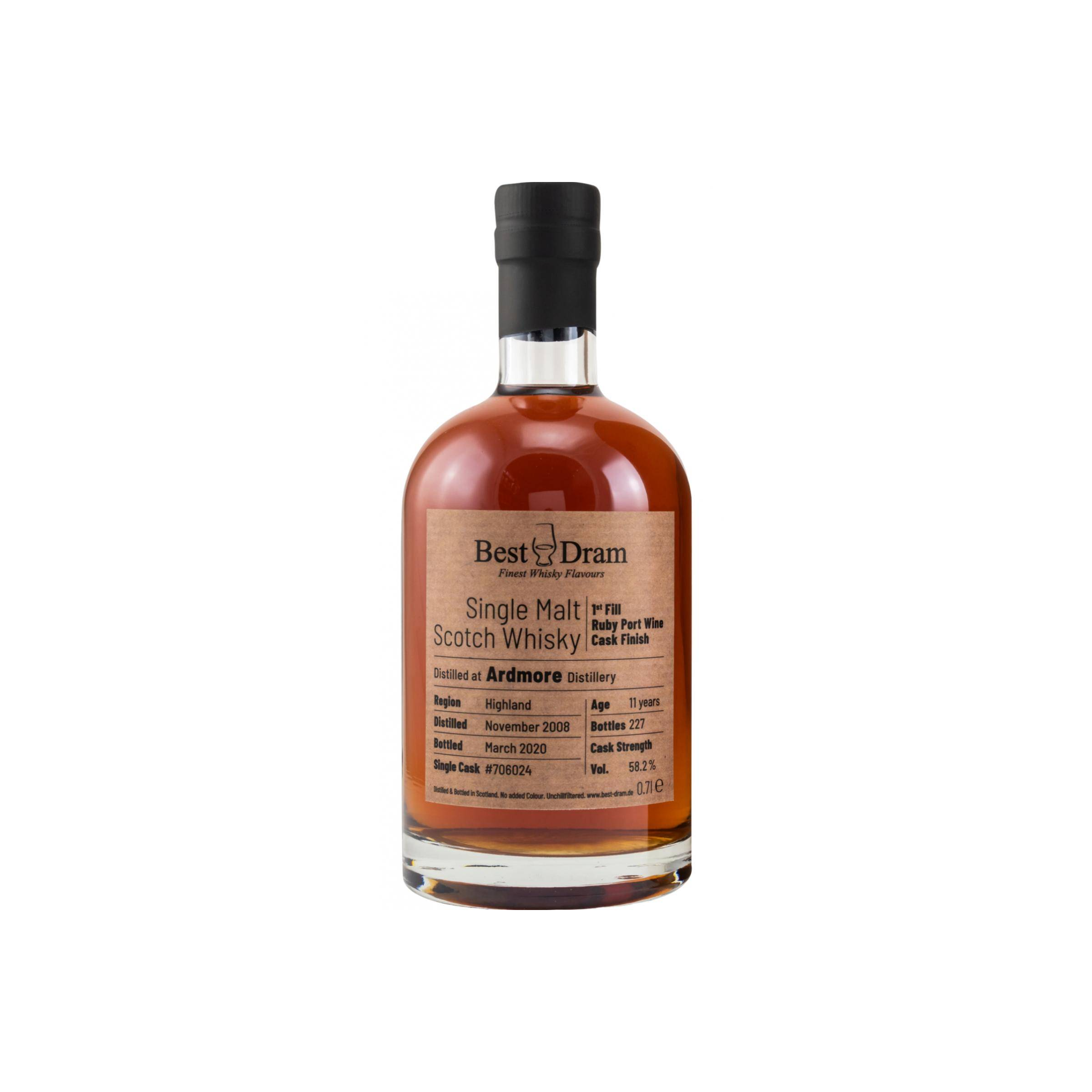 Ardmore 2008 11 Years Single Malt Whisky