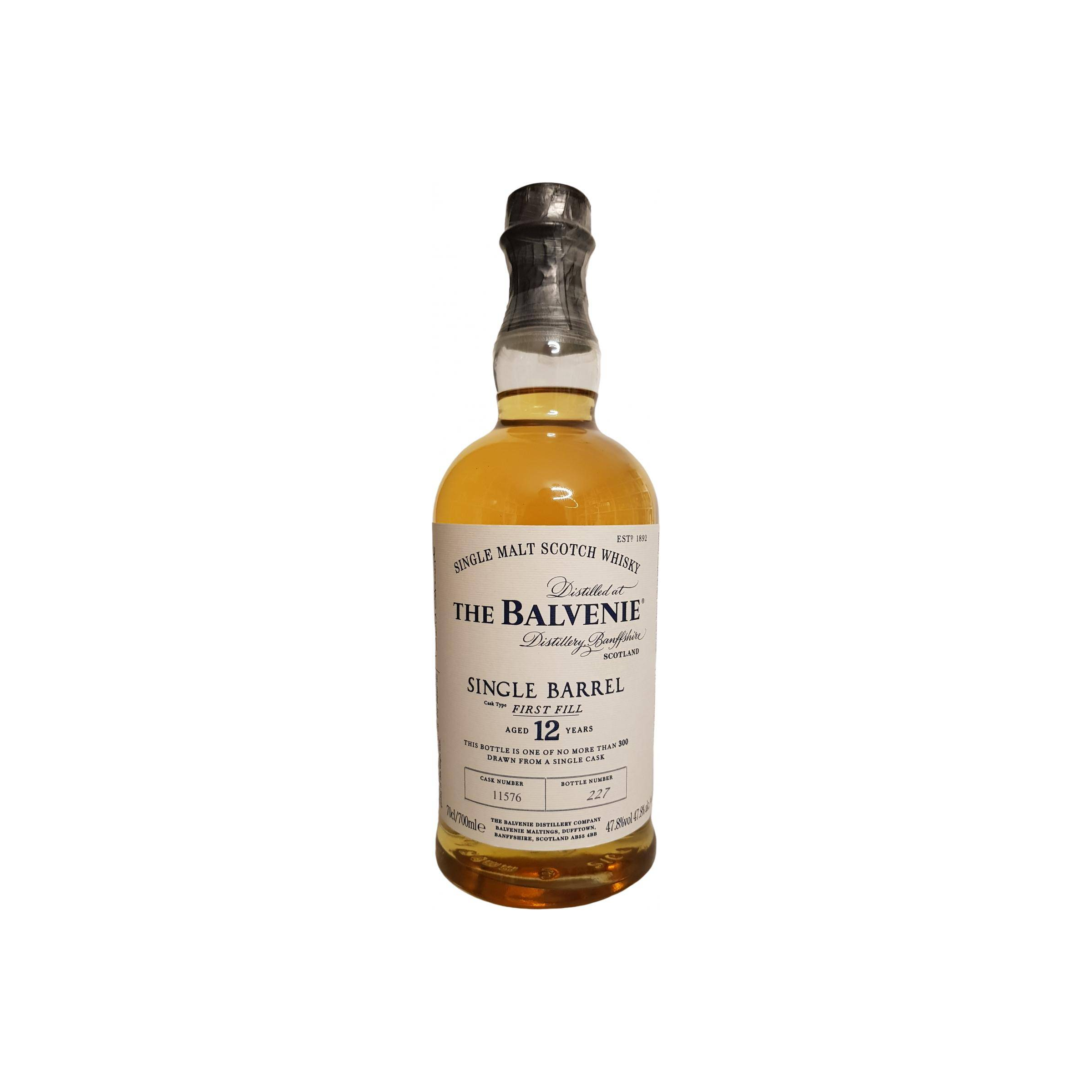 The Balvenie Single Cask 12 Years Single Malt Whisky