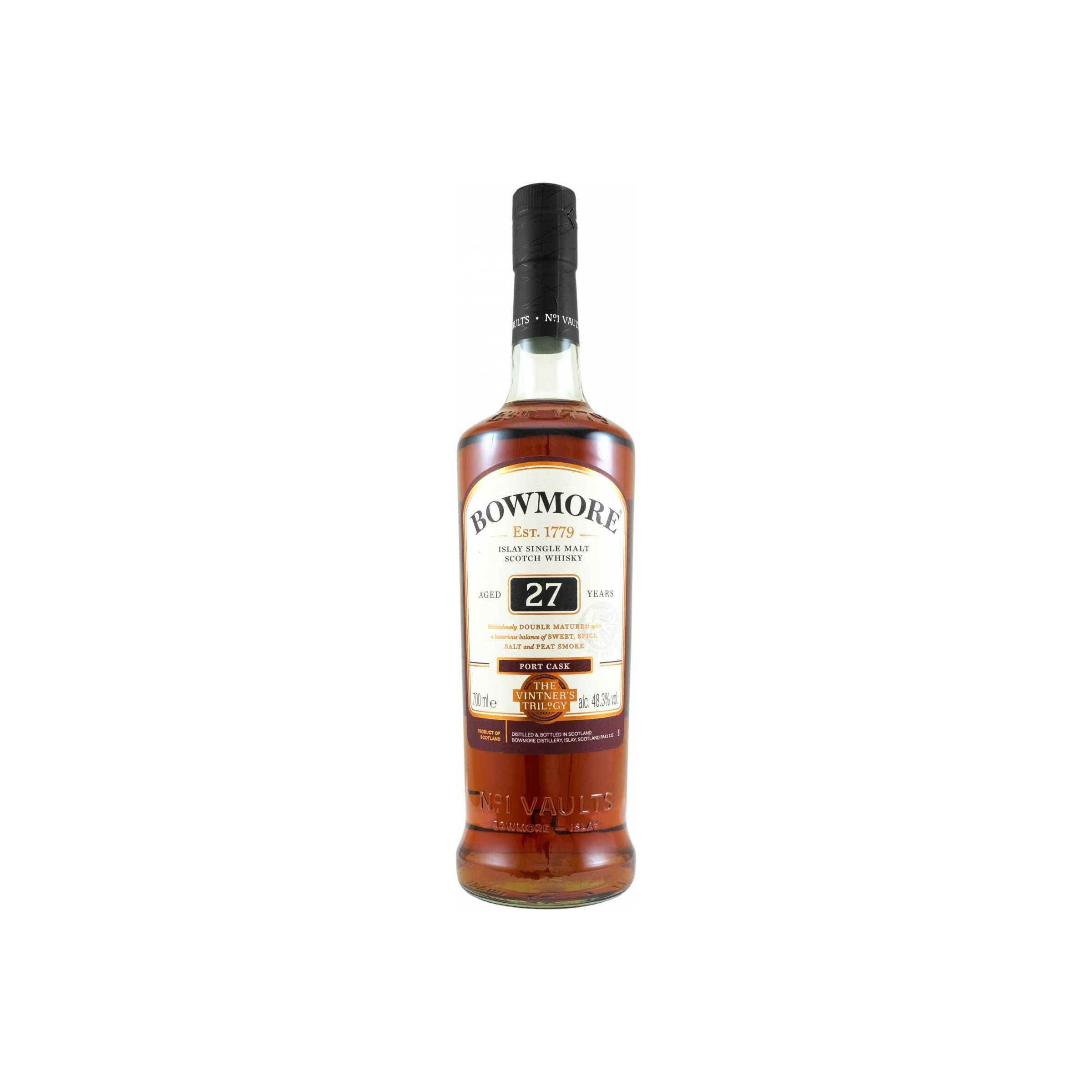 Bowmore 27 Years Single Malt Whisky