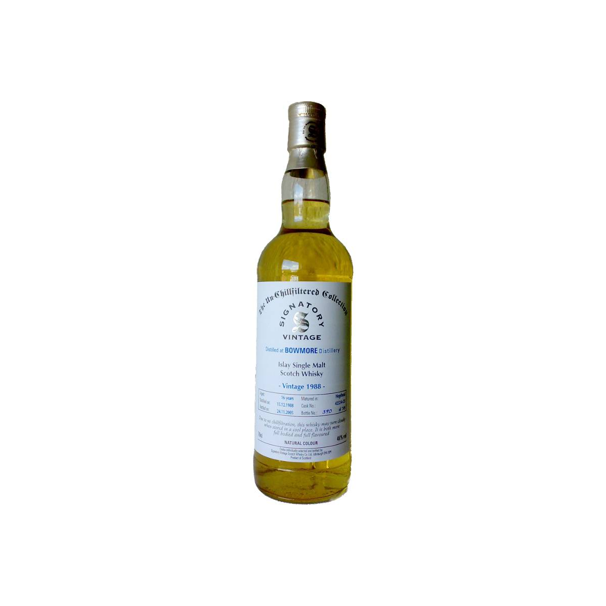 Bowmore The Un-Chillfiltered Collection 1988 16 Years Single Malt Whisky