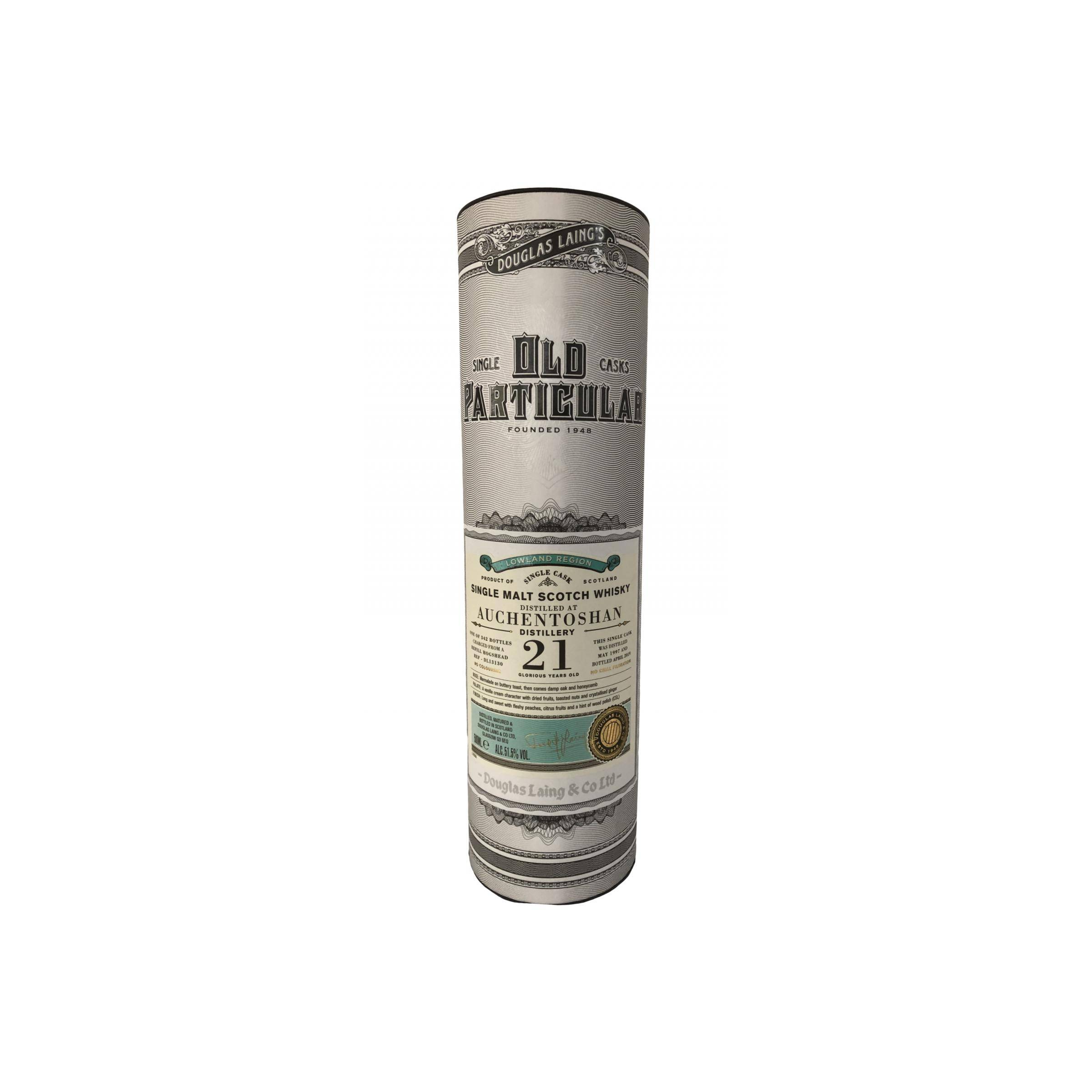 Auchentoshan Old Particular 1997 21 Years Single Malt Whisky 2