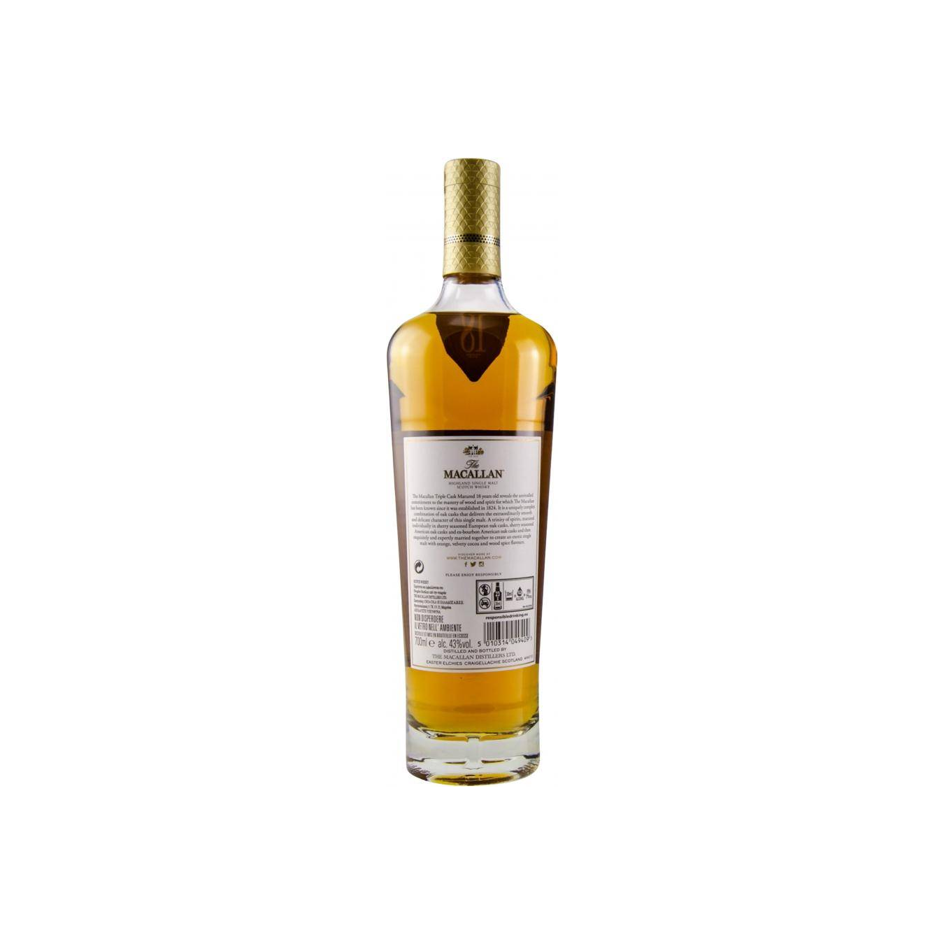 The Macallan 18 Years Single Malt Whisky 2