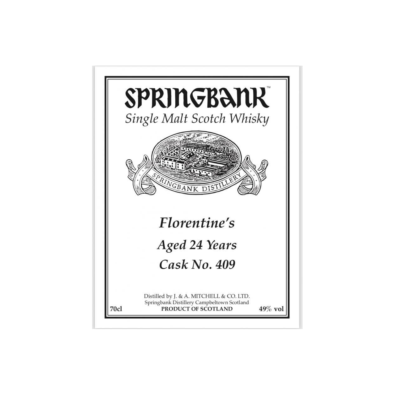 Springbank Private Bottling 1993 24 Years Single Malt Whisky 2