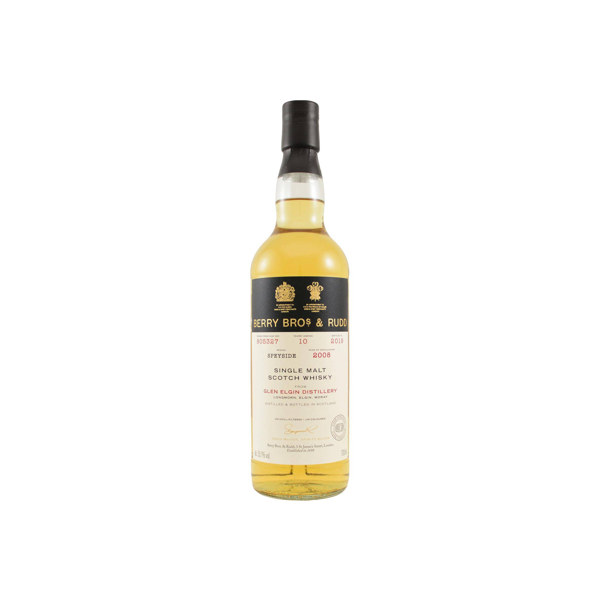 Glen Elgin 2008 10 Years Single Malt Whisky