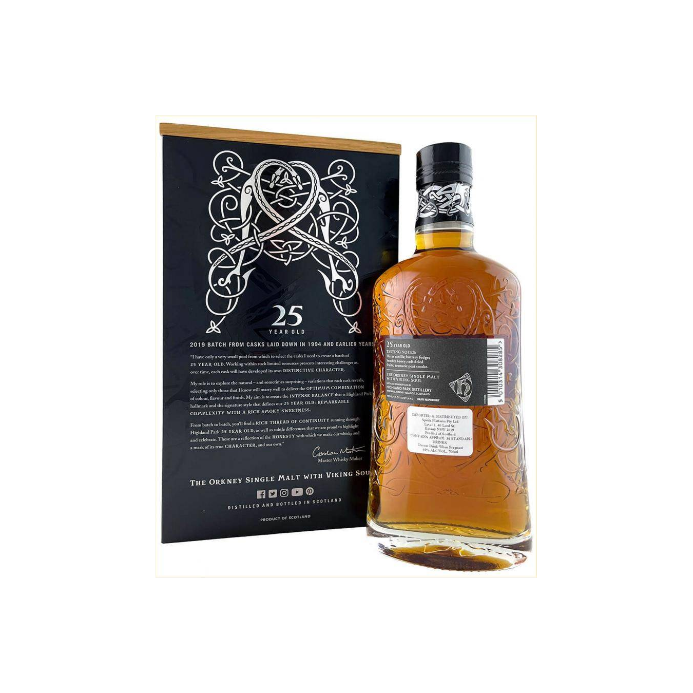 Highland Park 25 Years Single Malt Whisky 3