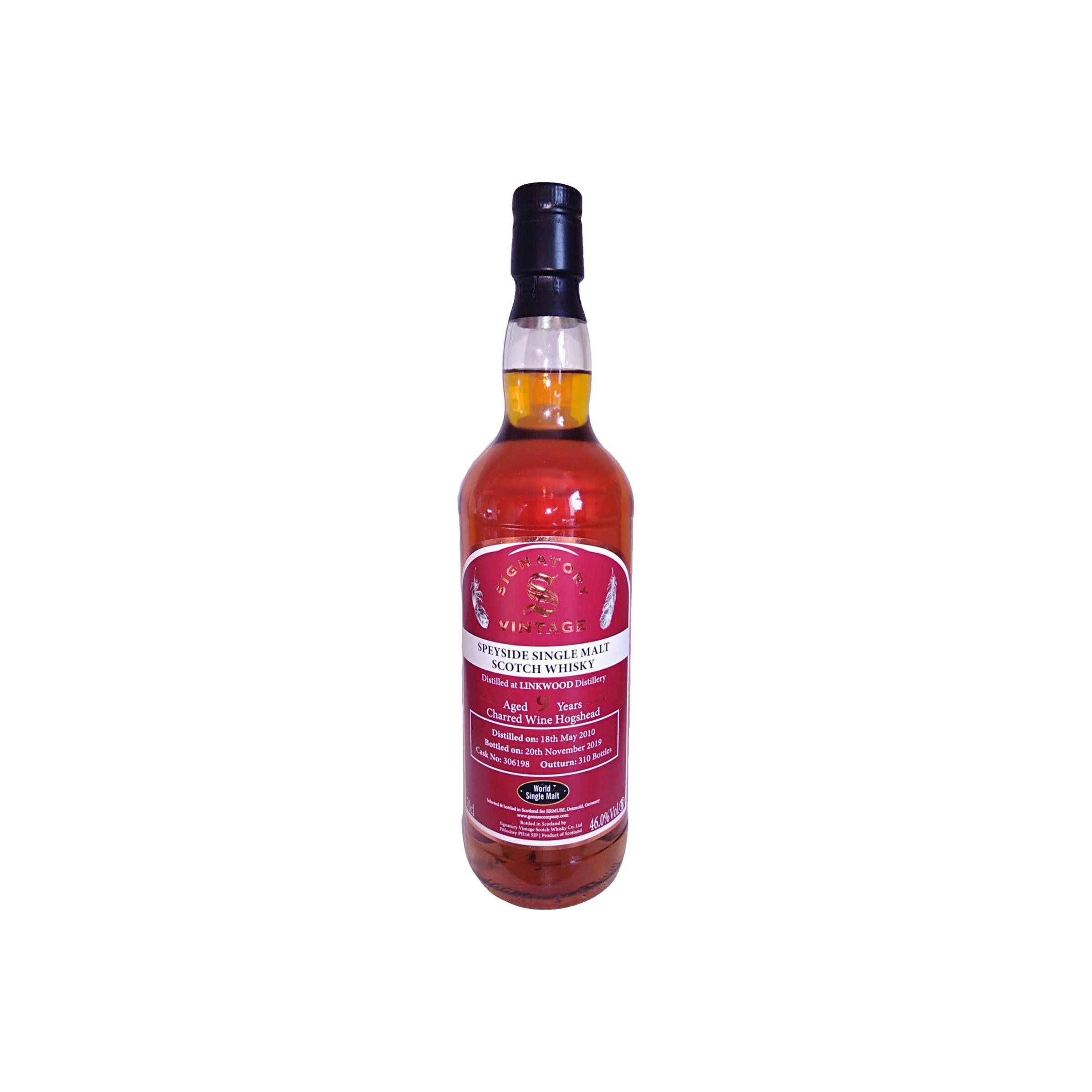 Linkwood 2010 9 Years Single Malt Whisky