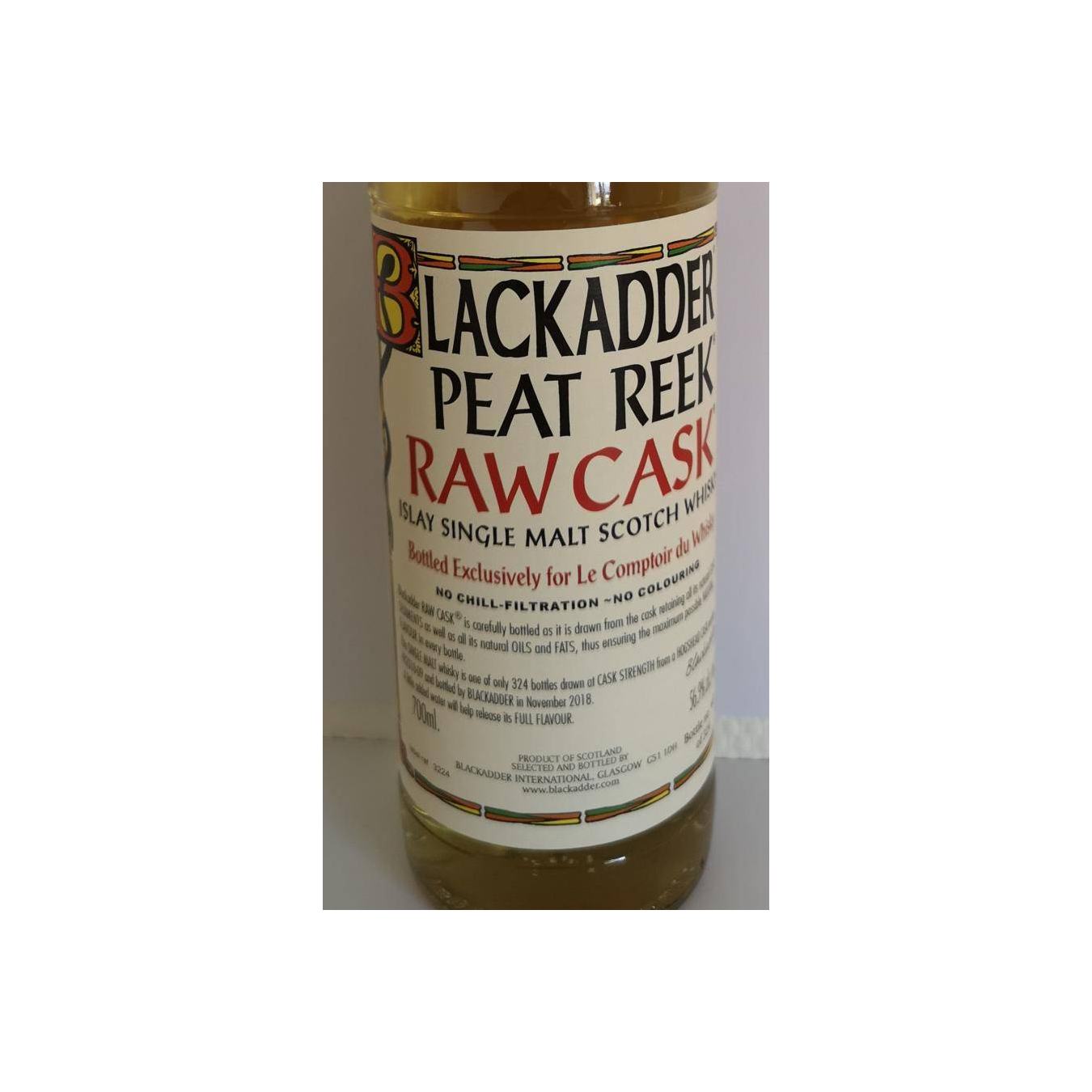 Blackadder Raw Cask Single Malt Whisky