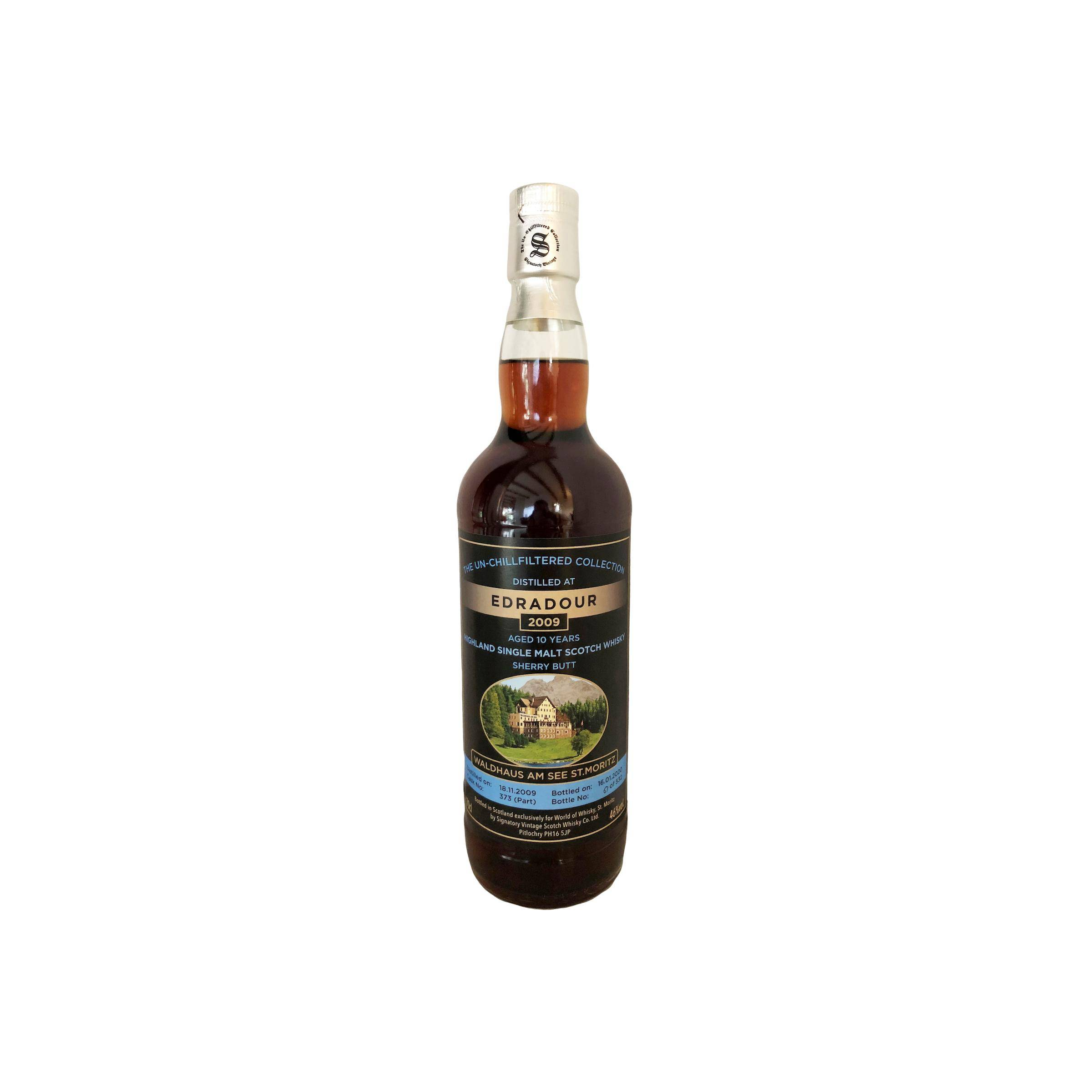 Edradour The Un-Chillfiltered Collection 2009 10 Years Single Malt Whisky