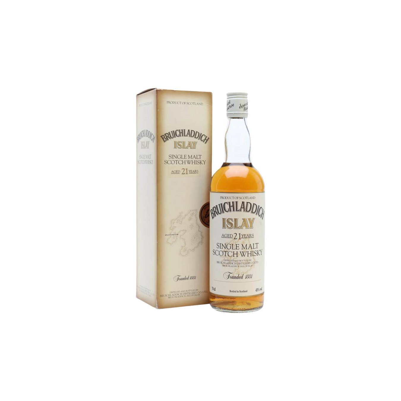 Bruichladdich Special Reserve 21 Years Single Malt Whisky 2