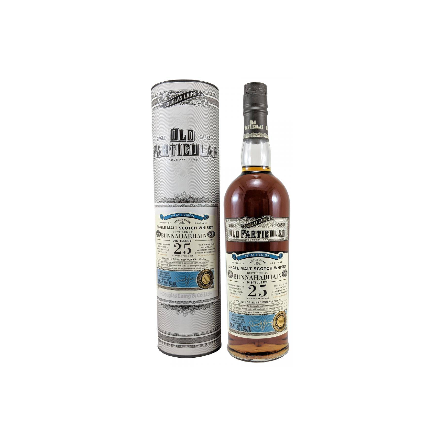 Bunnahabhain Old Particular 1991 25 Years Single Malt Whisky 2