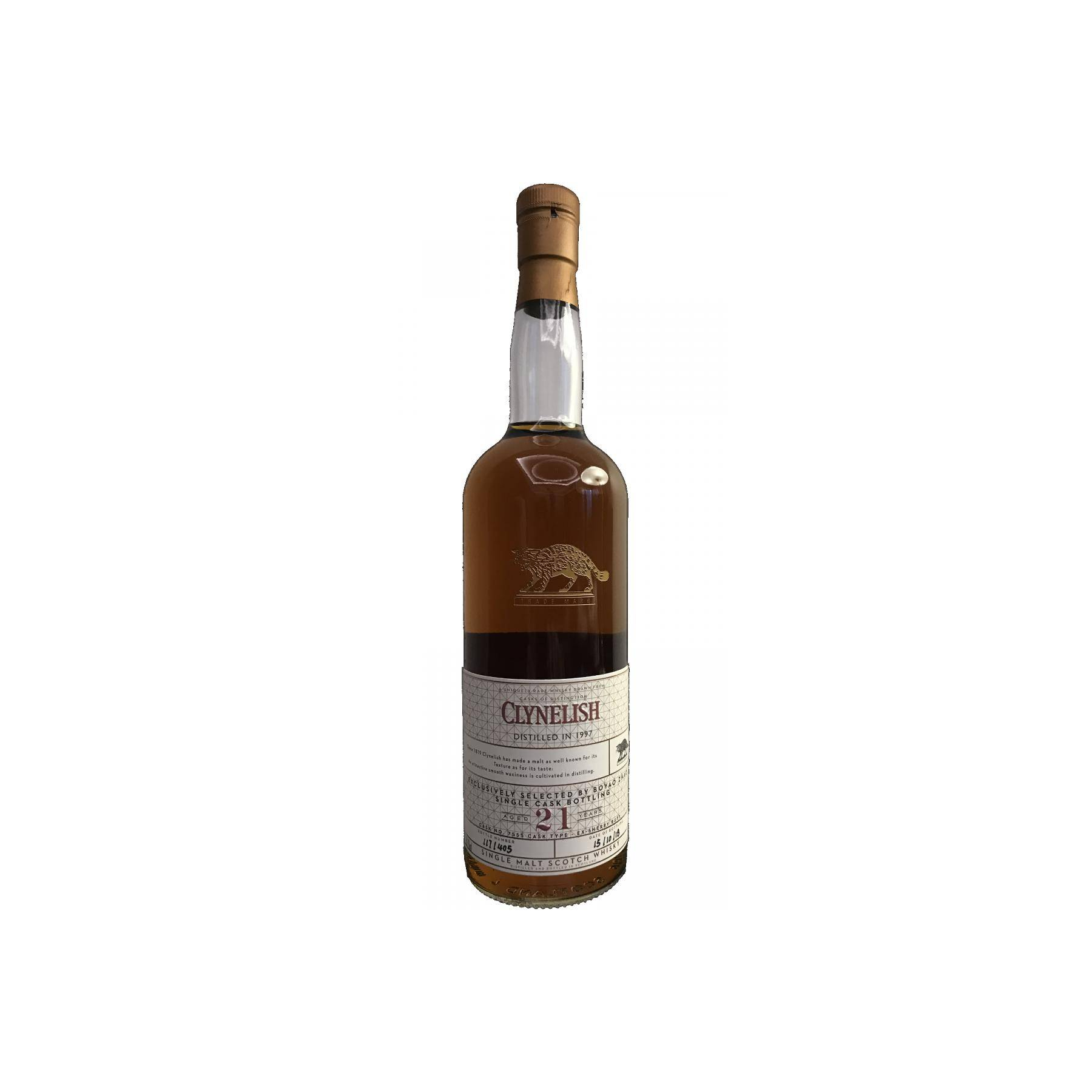 Clynelish 1997 21 Years Single Malt Whisky