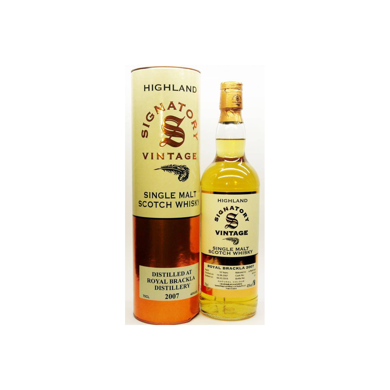 Royal Brackla Vintage Collection 2007 10 Years Single Malt Whisky 2