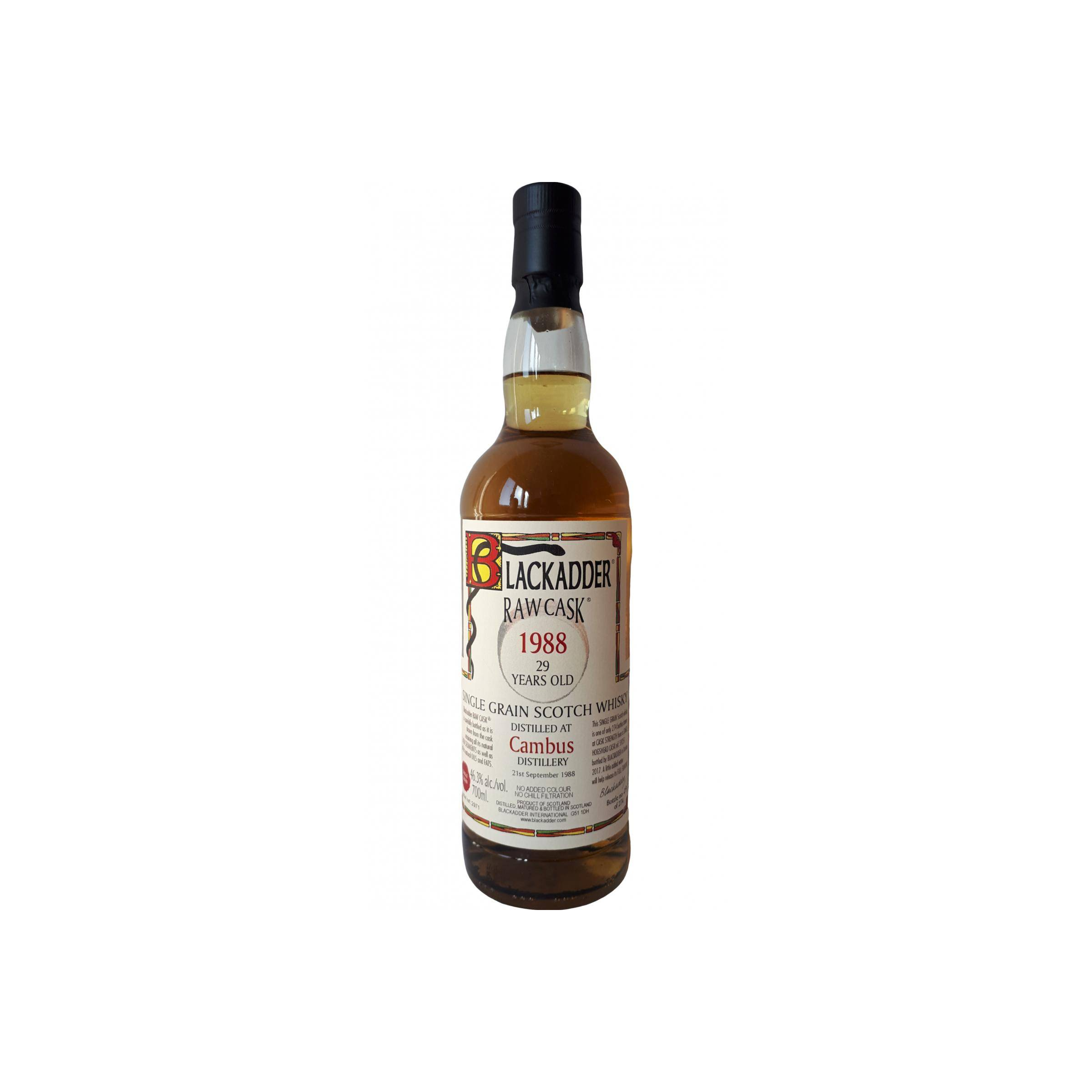 Cambus Raw Cask 1988 29 Years Single Grain Whisky