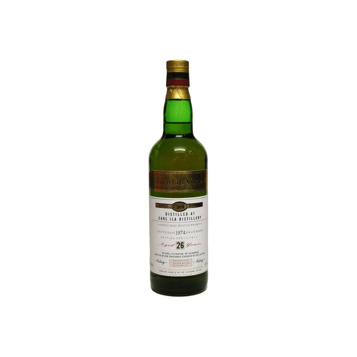 Caol Ila Old Malt Cask 1974 26 Years Single Malt Whisky