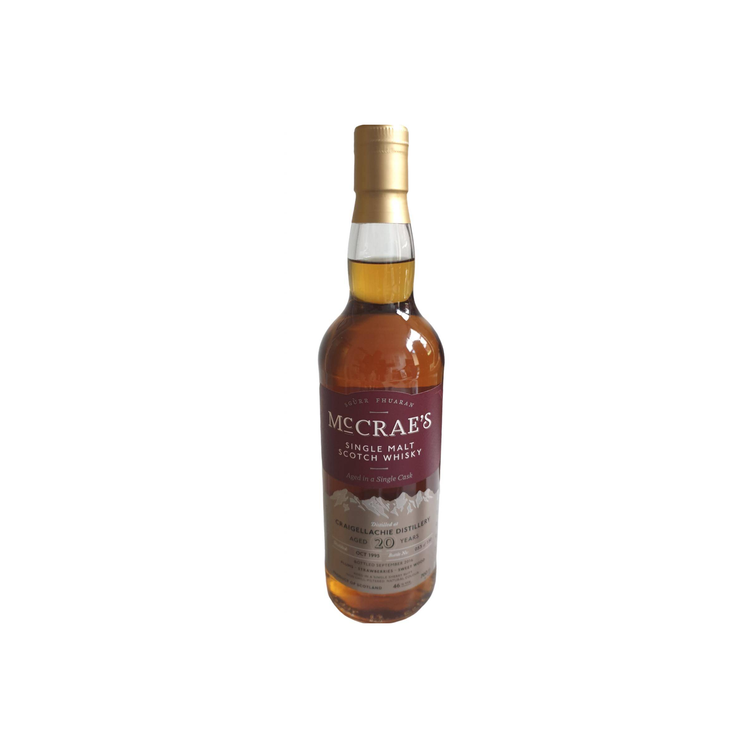 Craigellachie 1995 20 Years Single Malt Whisky