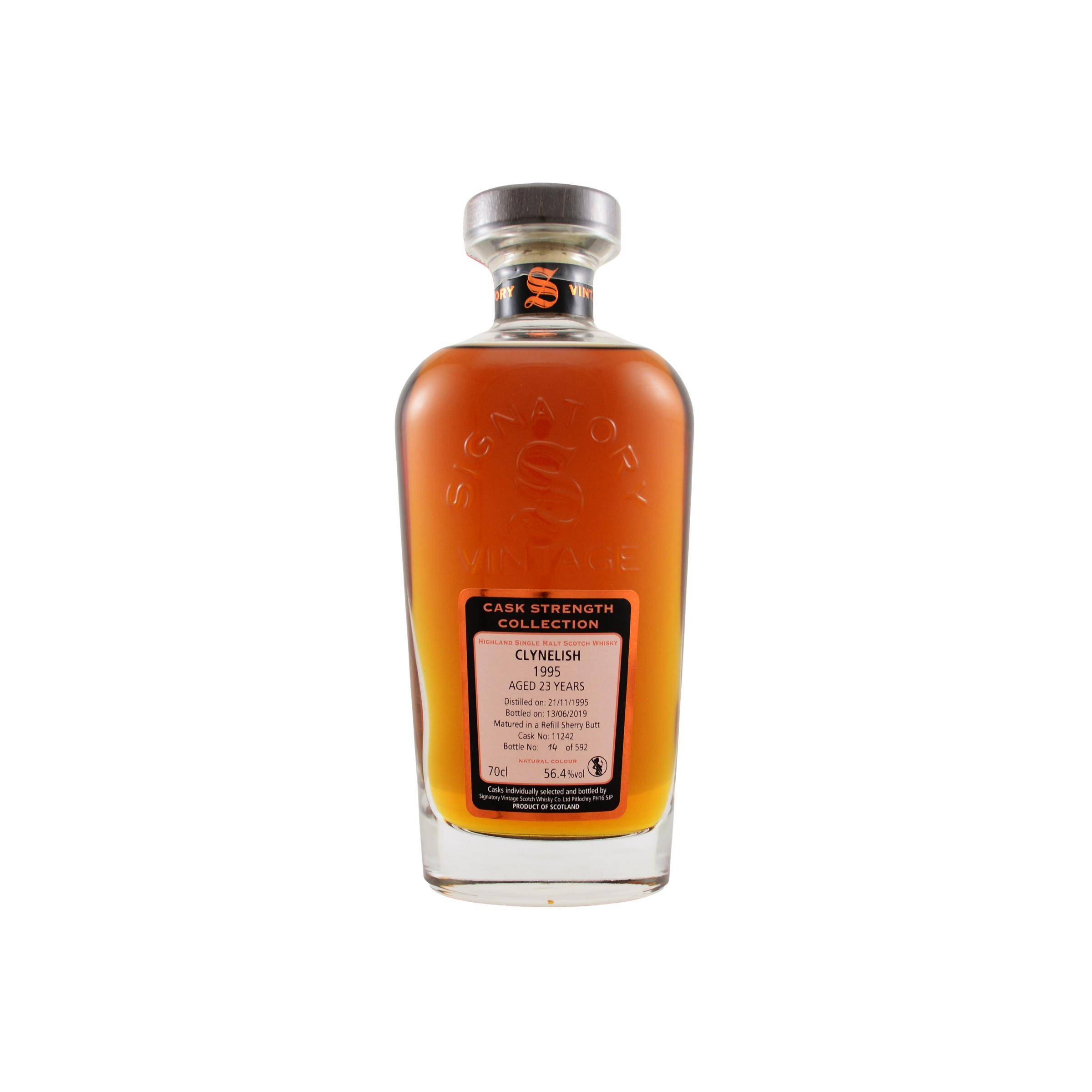 Clynelish Cask Strength Collection 1995 23 Years Single Malt Whisky