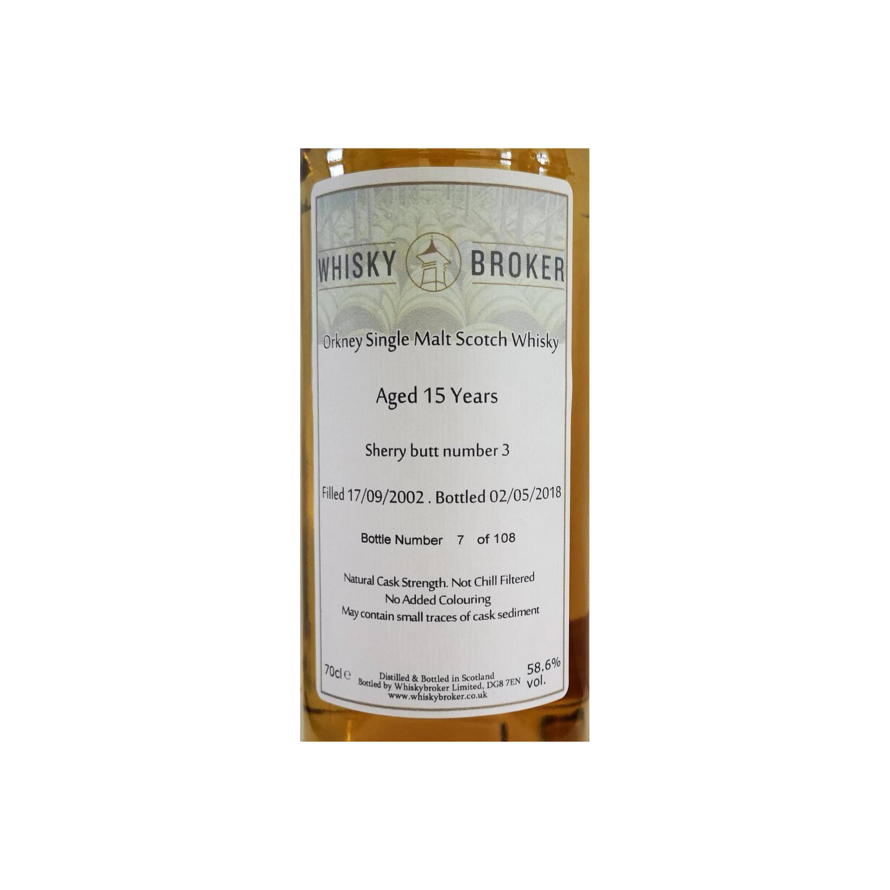 Orkney Single Malt 2002 WhB 2