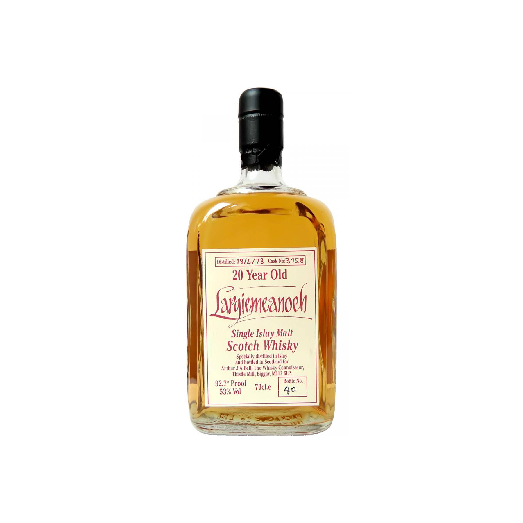 Bowmore 1973 20 Years Single Malt Whisky