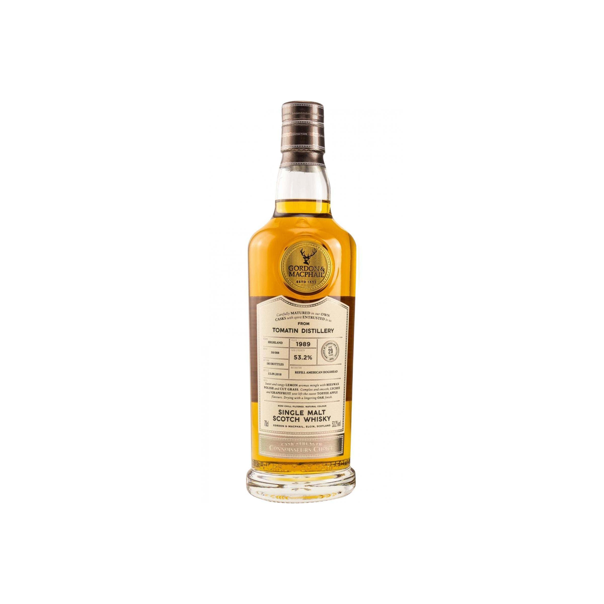 Tomatin Connoisseurs Choice - Cask Strength 1989 29 Years Single Malt Whisky