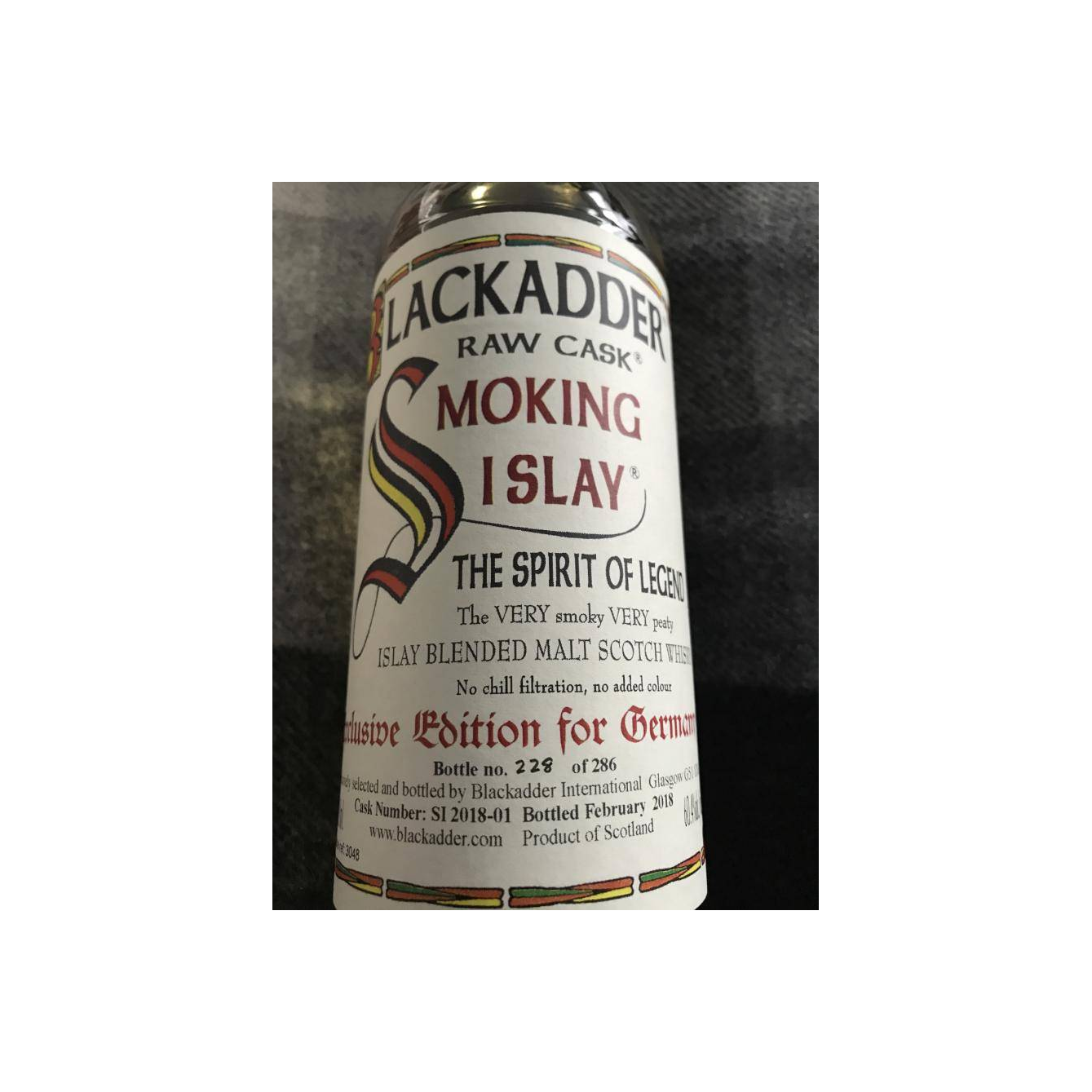 Blackadder Raw Cask Blended Malt Whisky 2