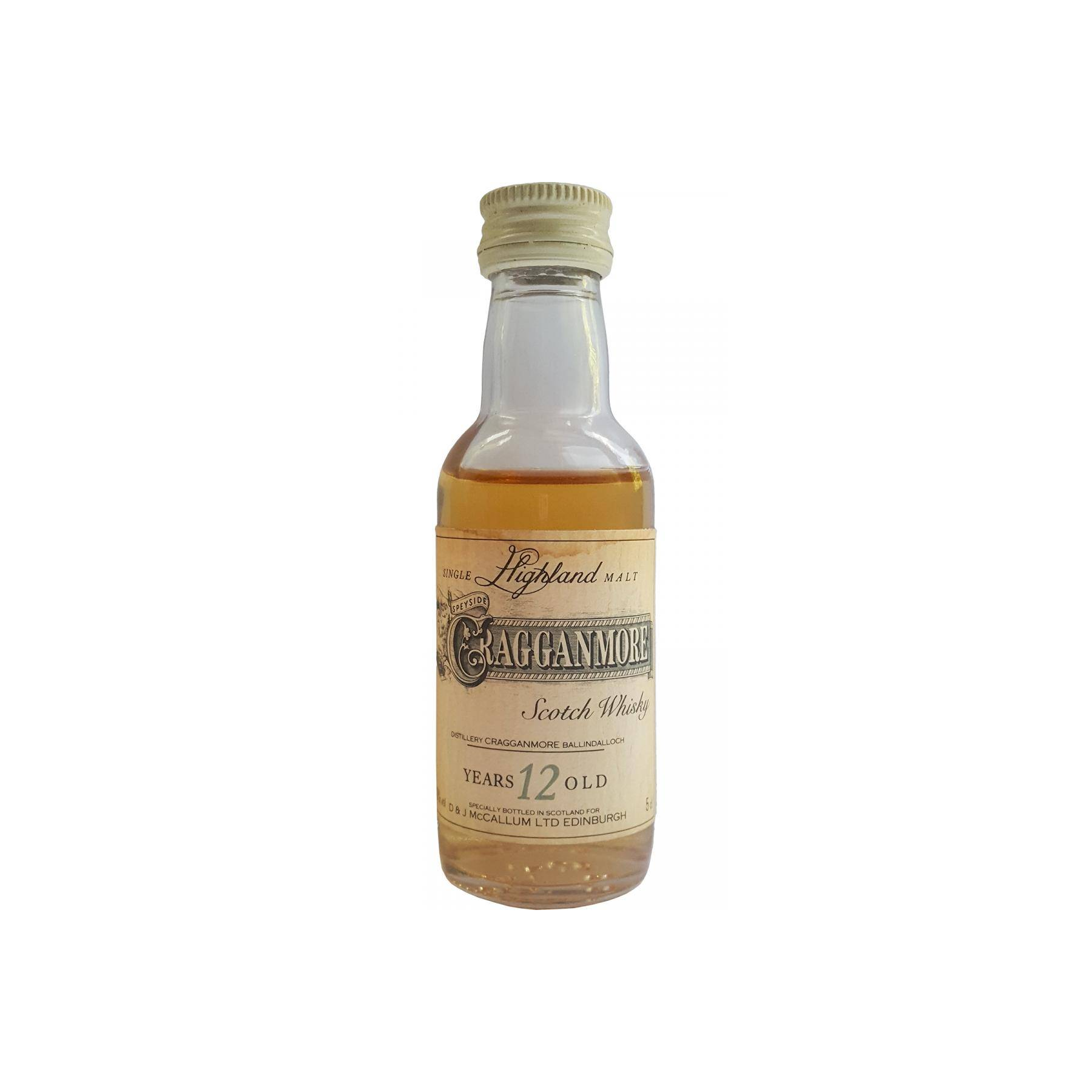 Cragganmore Miniature 12 Years Single Malt Whisky 2