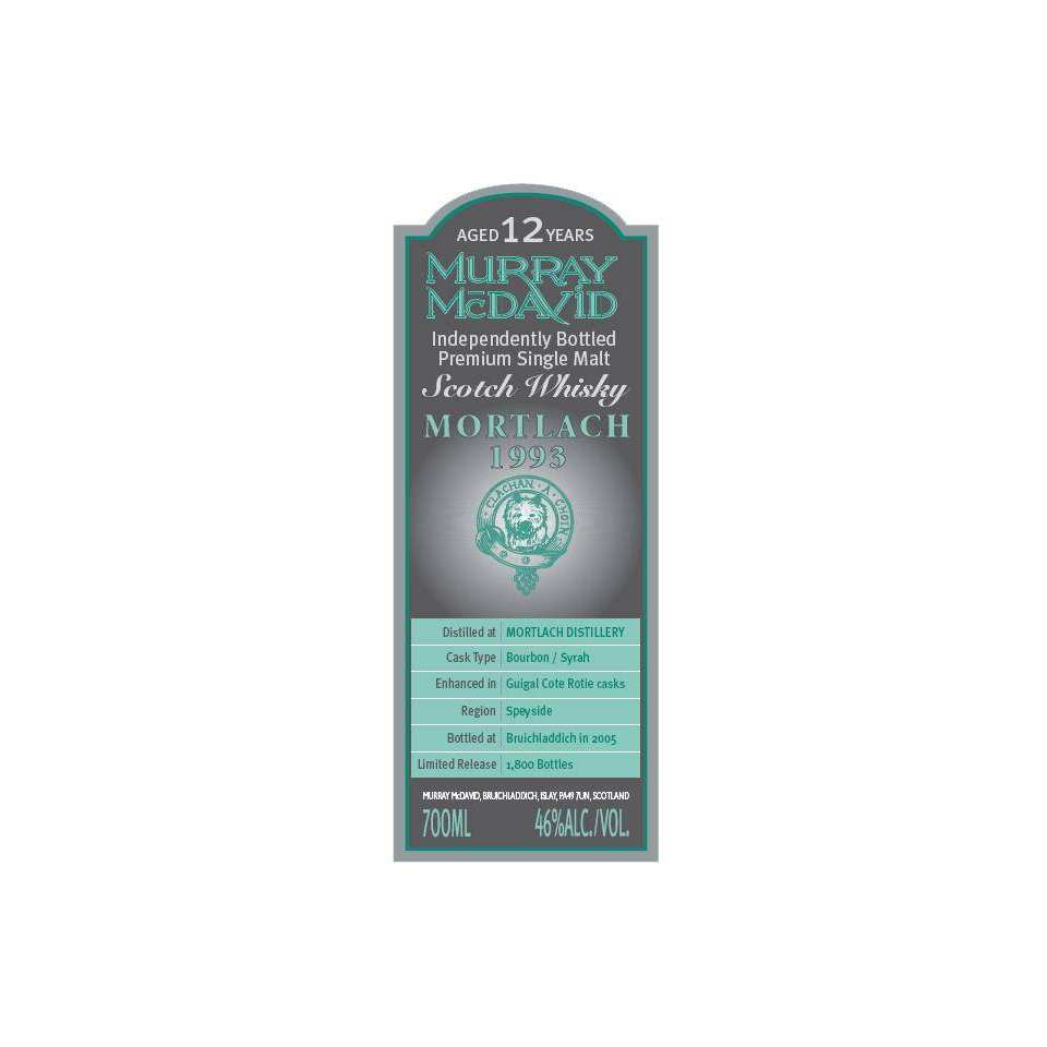 Mortlach 1993 12 Years Single Malt Whisky