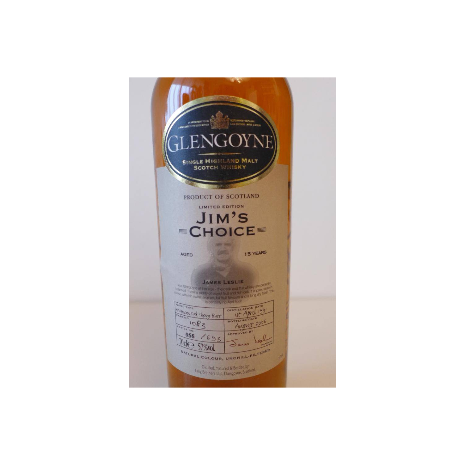 Glengoyne 1991 15 Years Single Malt Whisky 3