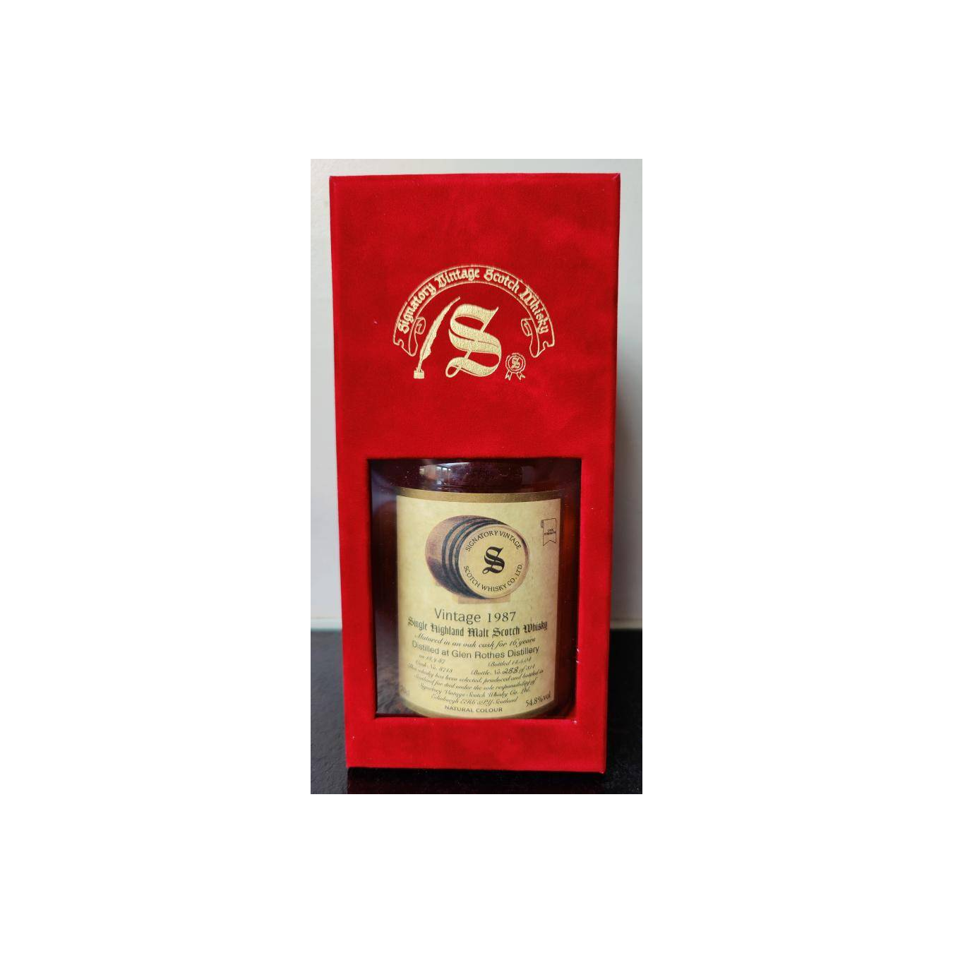 The Glenrothes Vintage Collection - Dumpy 1987 16 Years Single Malt Whisky 3