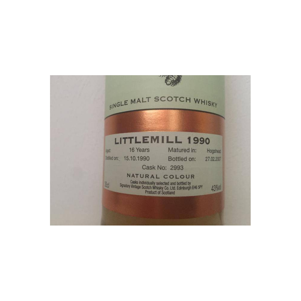 Littlemill Vintage Collection 1990 16 Years Single Malt Whisky 3