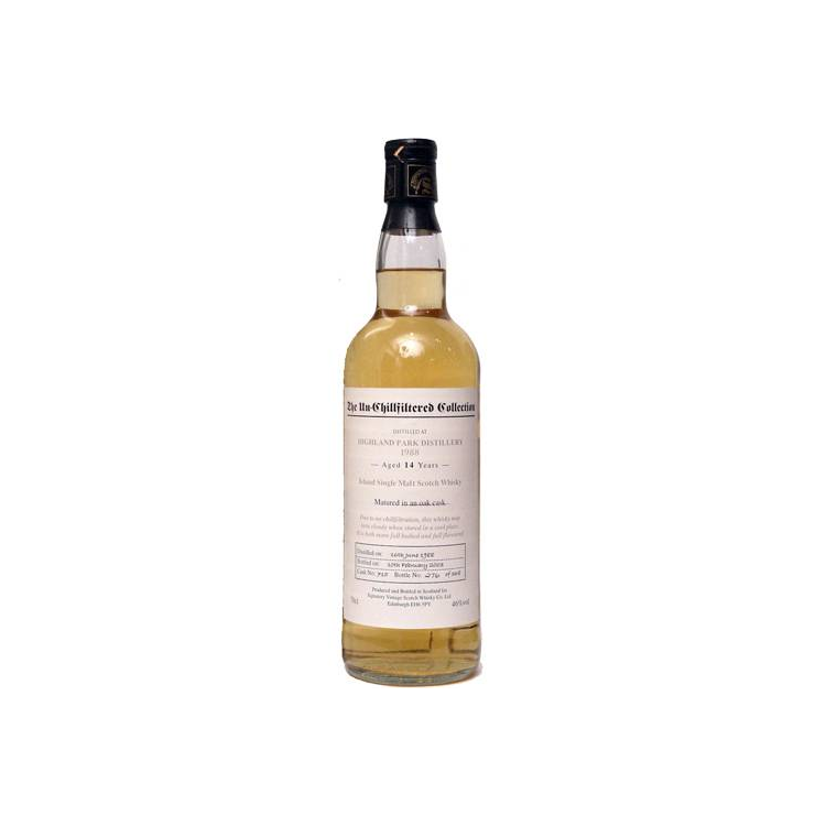 Highland Park The Un-Chillfiltered Collection 1988 14 Years Single Malt Whisky