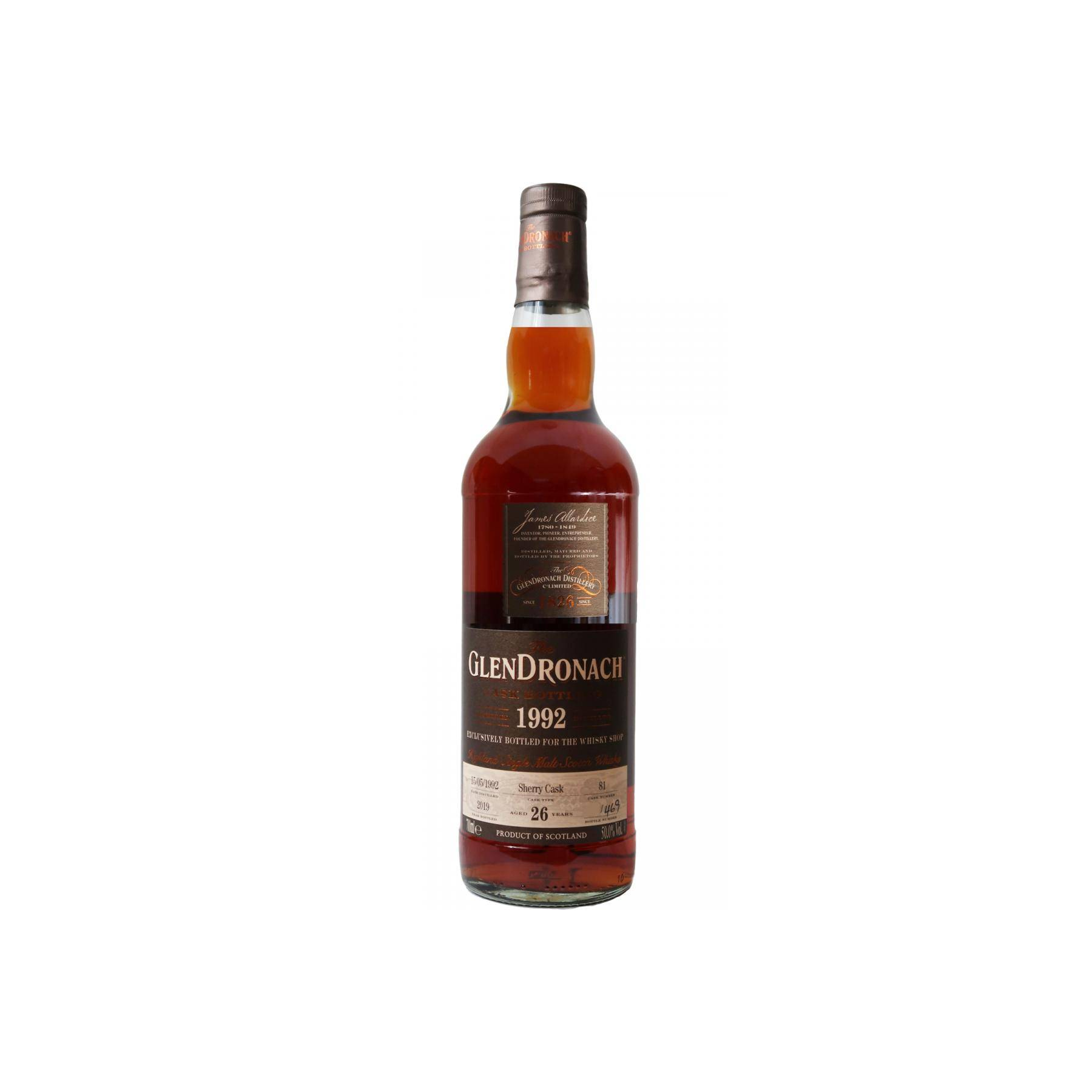 GlenDronach 1992 26 Years Single Malt Whisky